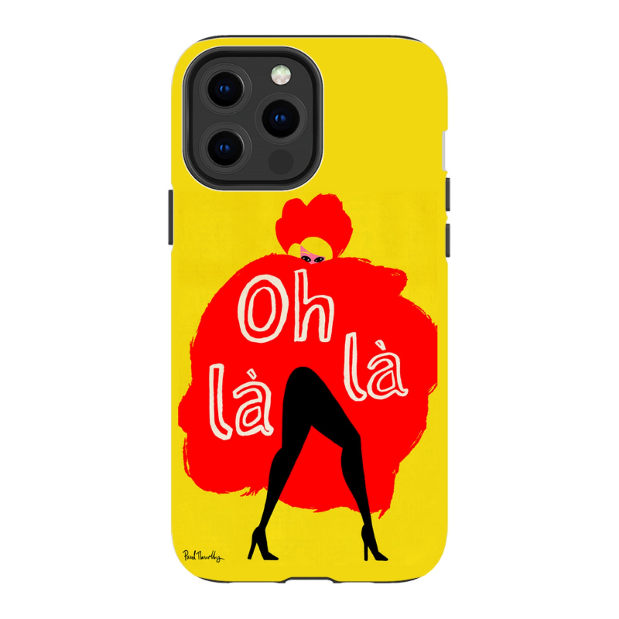 iPhone Tough Case - Oh Lala By Paul Thurlby