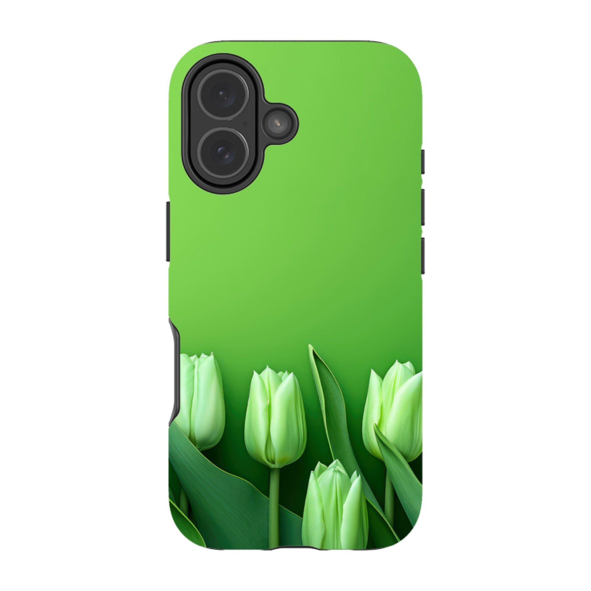 iPhone Tough Case -Green Floral