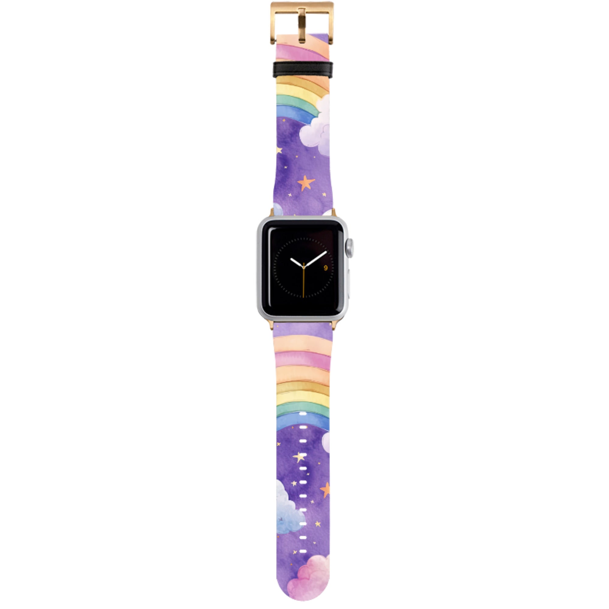 Rainbow Clouds Apple Watch Strap