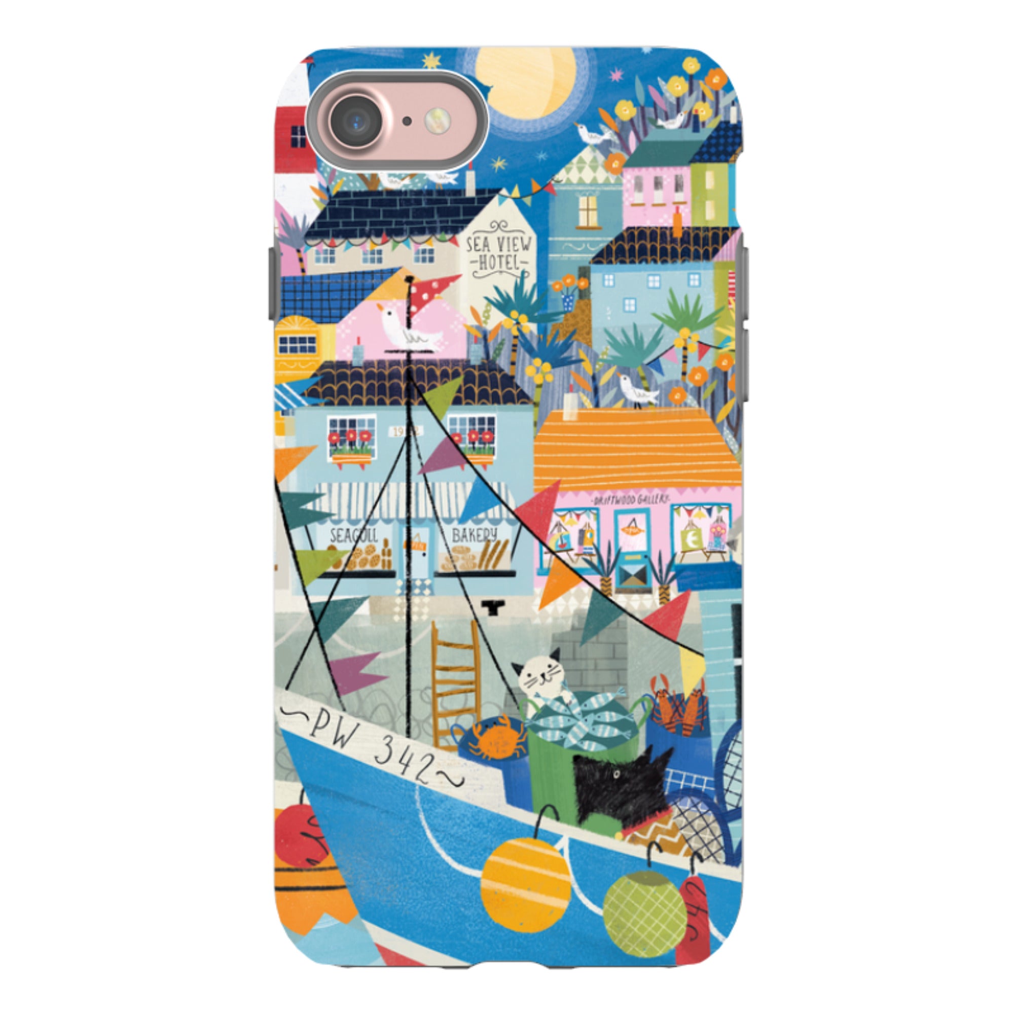 iPhone Case - Night Harbour 2 By Ali Brookes