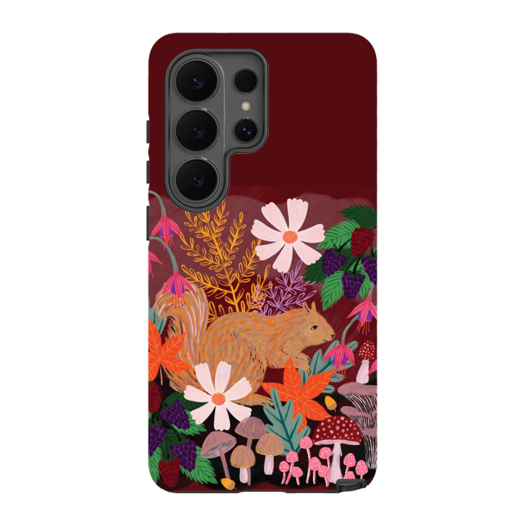 Samsung Tough Case - Autumn Squirrel By Lee Foster Wilson