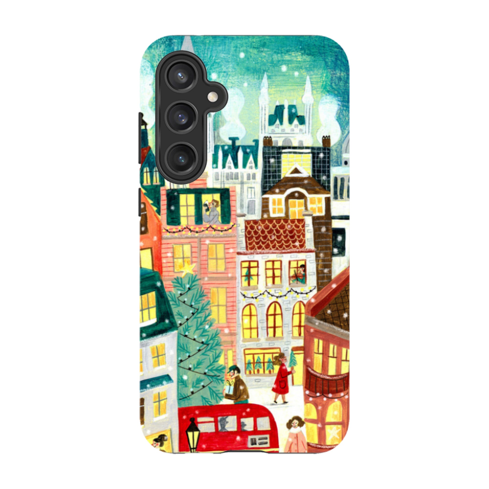Samsung Tough Case - Xmas In London By Caroline Bonne Muller