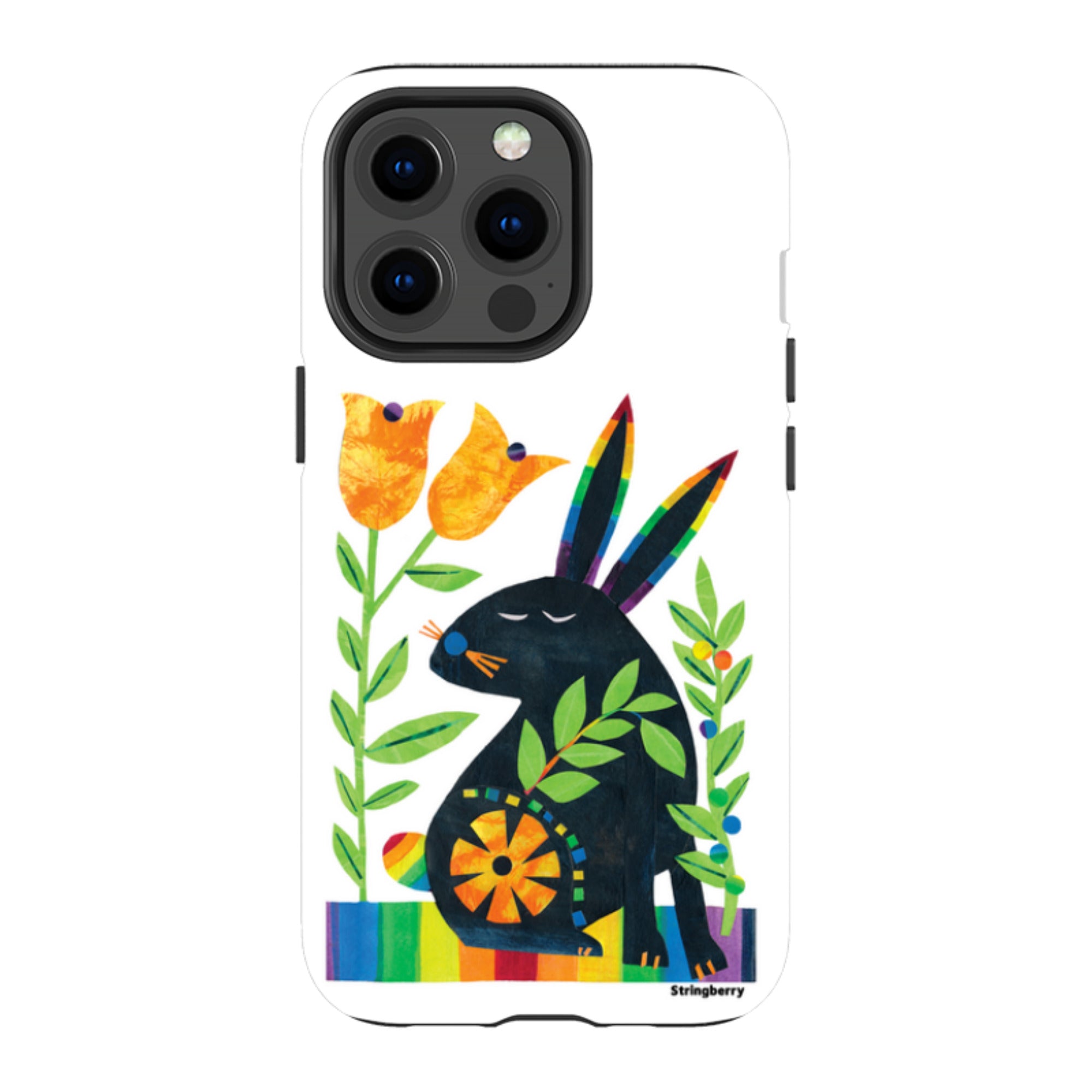 iPhone MagSafe Tough Case - Pride Rabbit By Tracey English