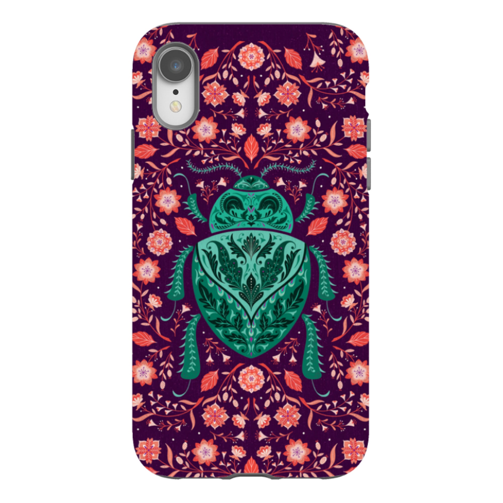 iPhone Tough Case - Beetle By Jenny Zemanek
