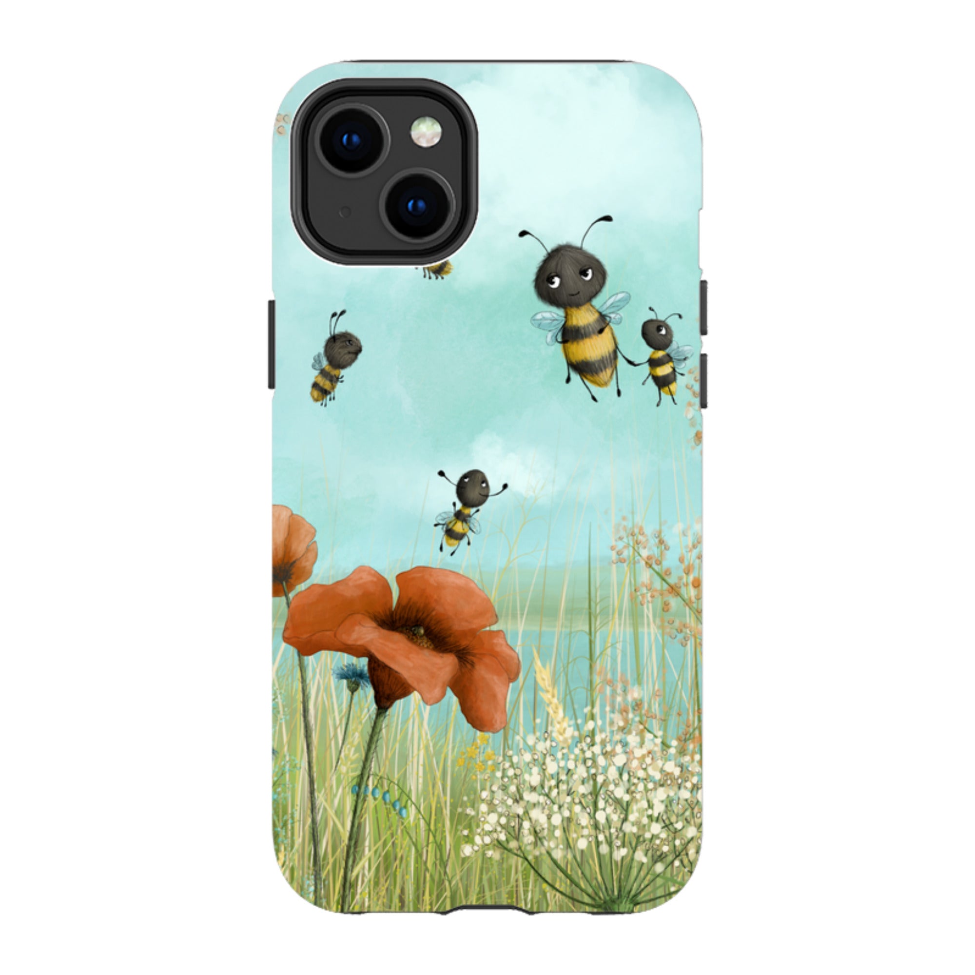 iPhone Tough Case - Flower Field By Maja Lindberg
