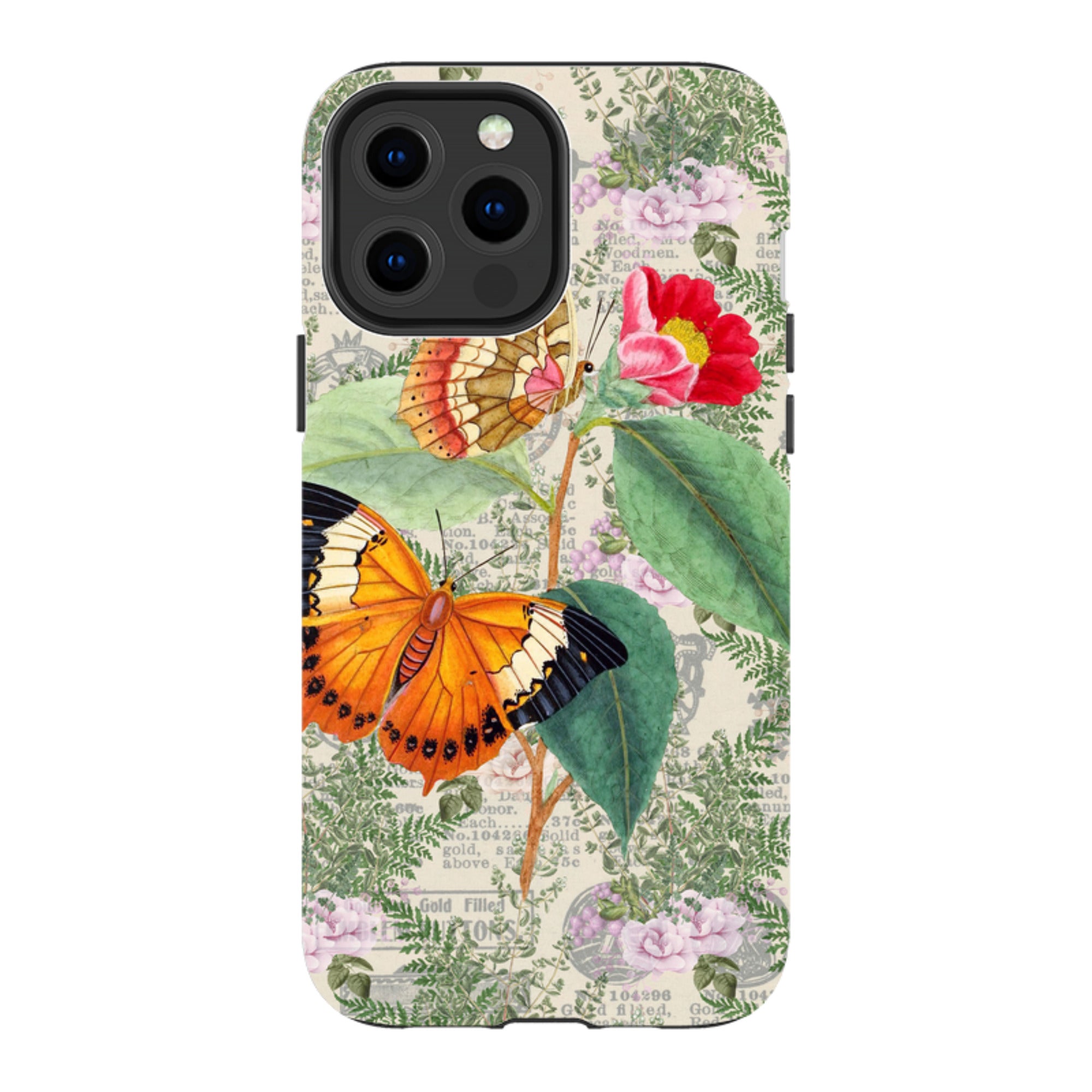 iPhone Tough Case - Butterfly Stories