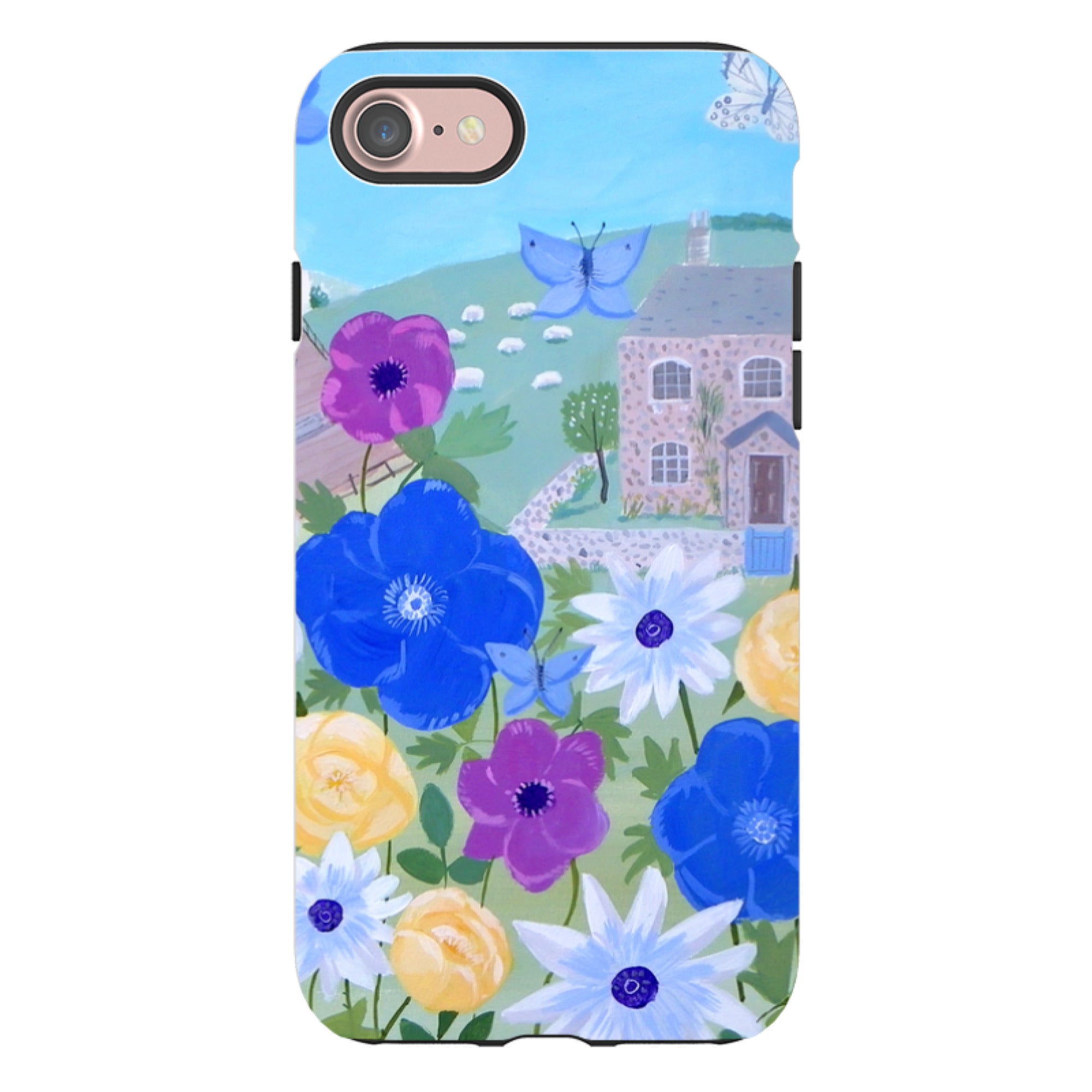 iPhone Tough Case - Cottage By Mary Stubberfield