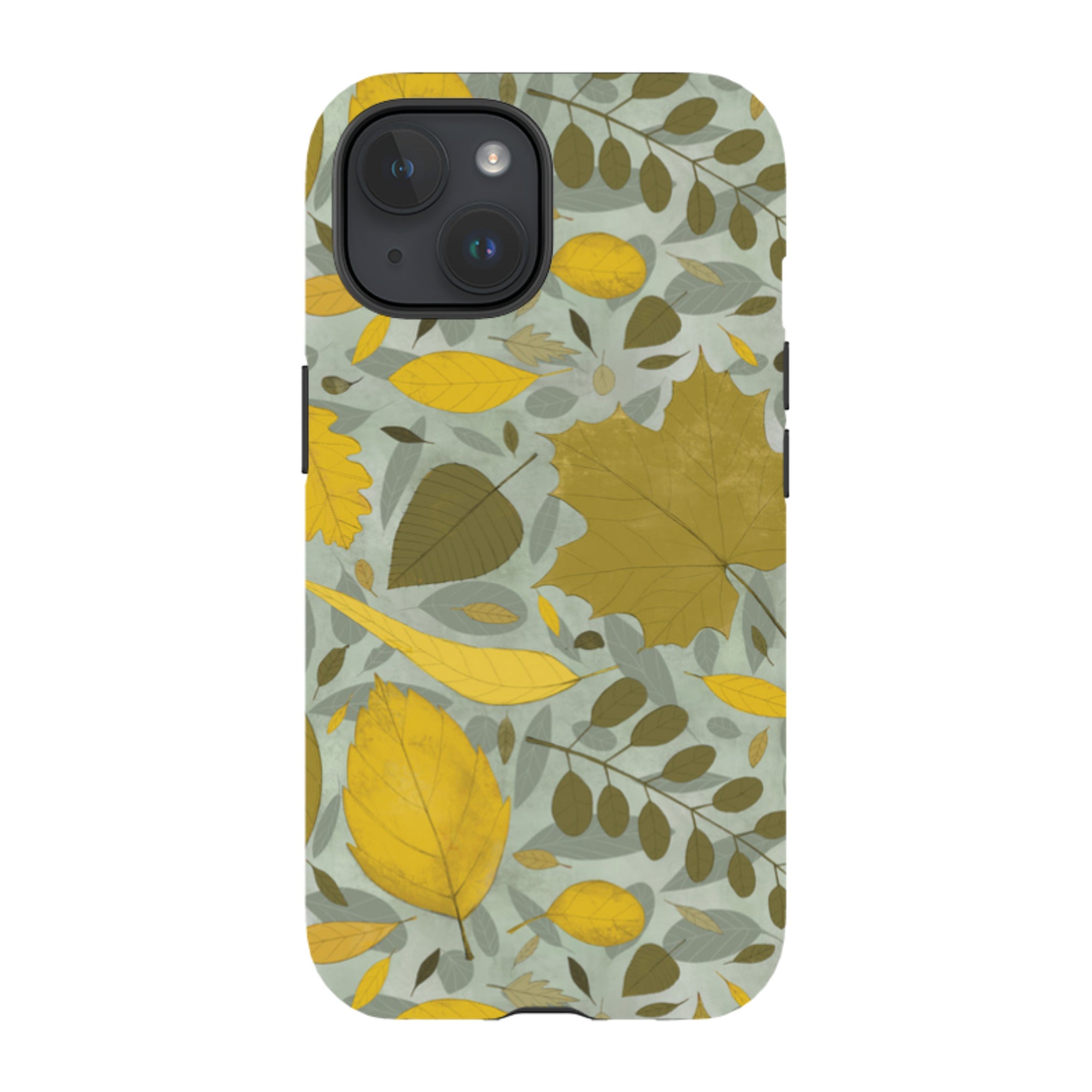 iPhone Tough Case - Fall Leaves By Maja Lindberg