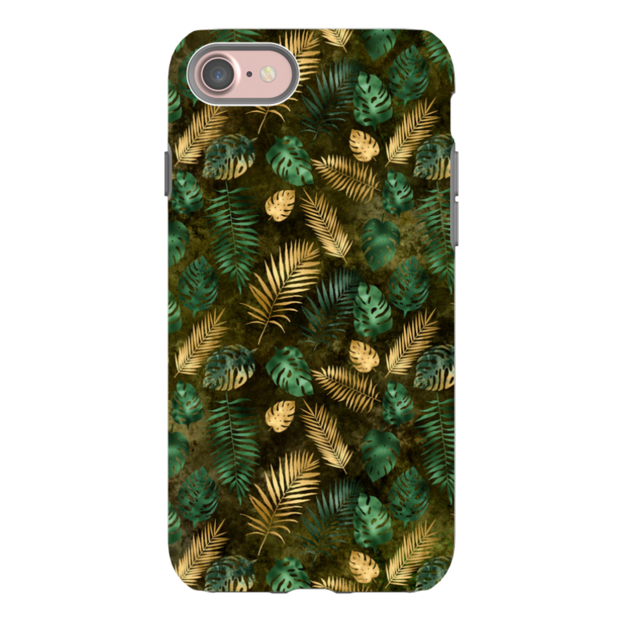iPhone Tough Case - Feather Greens