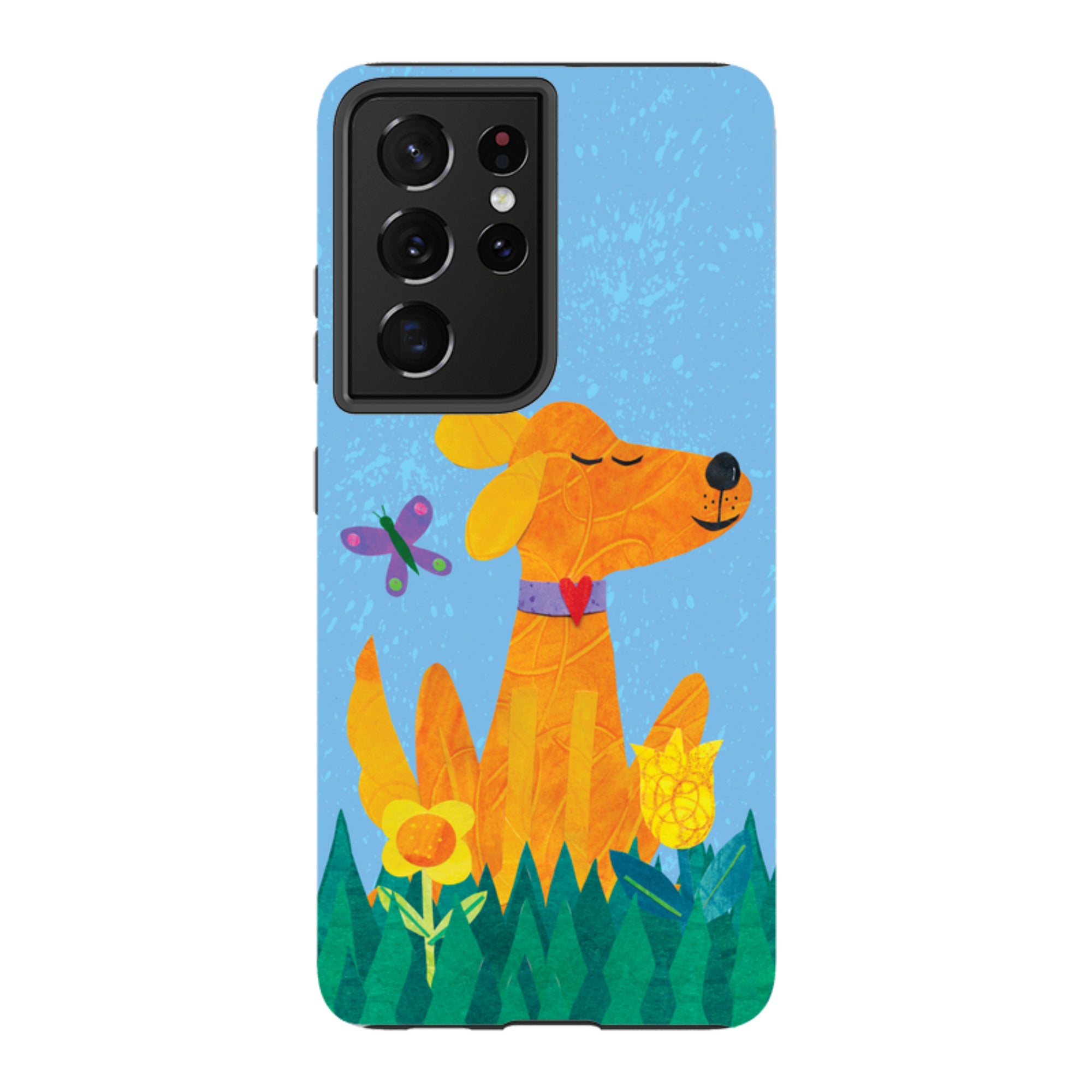 Samsung Tough Case - Pup In The Grass By Tracey English