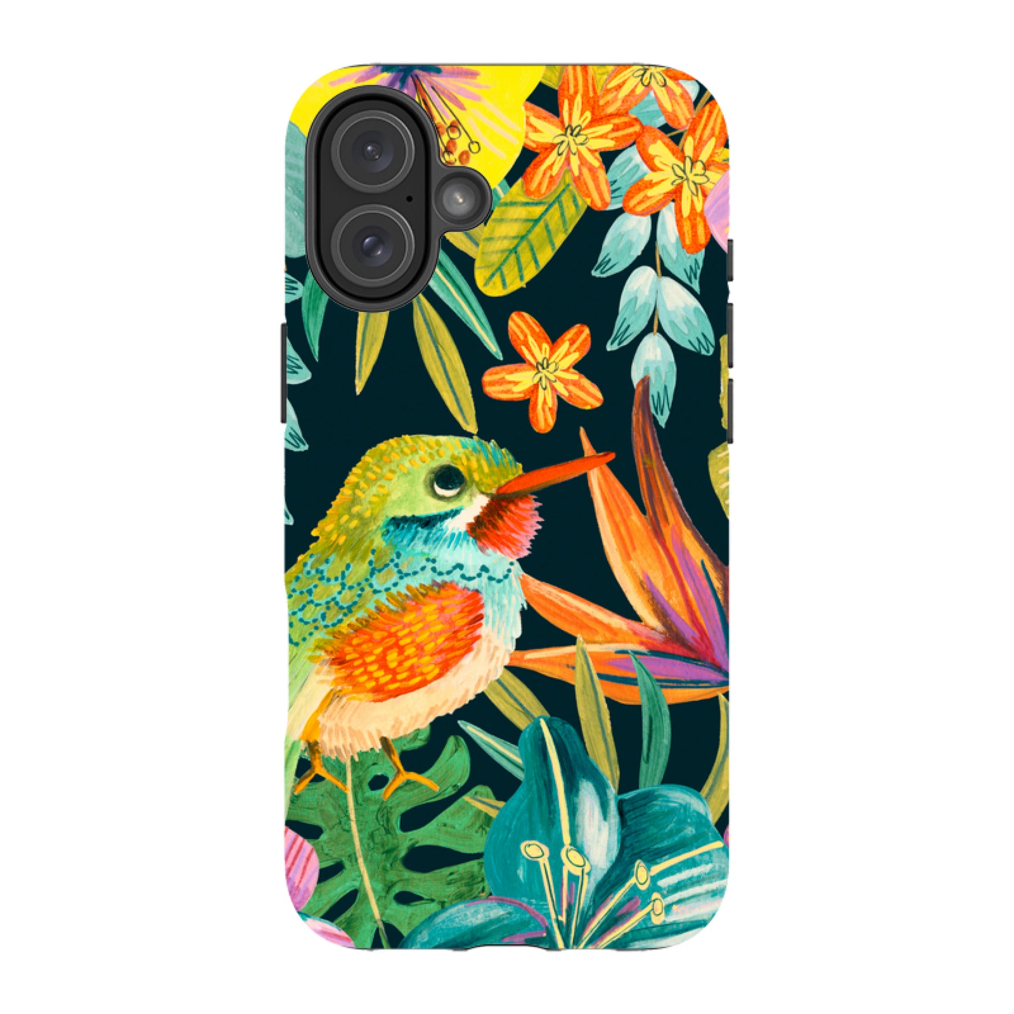 iPhone MagSafe Tough Case -  Tropical Bird By Caroline Bonne Muller