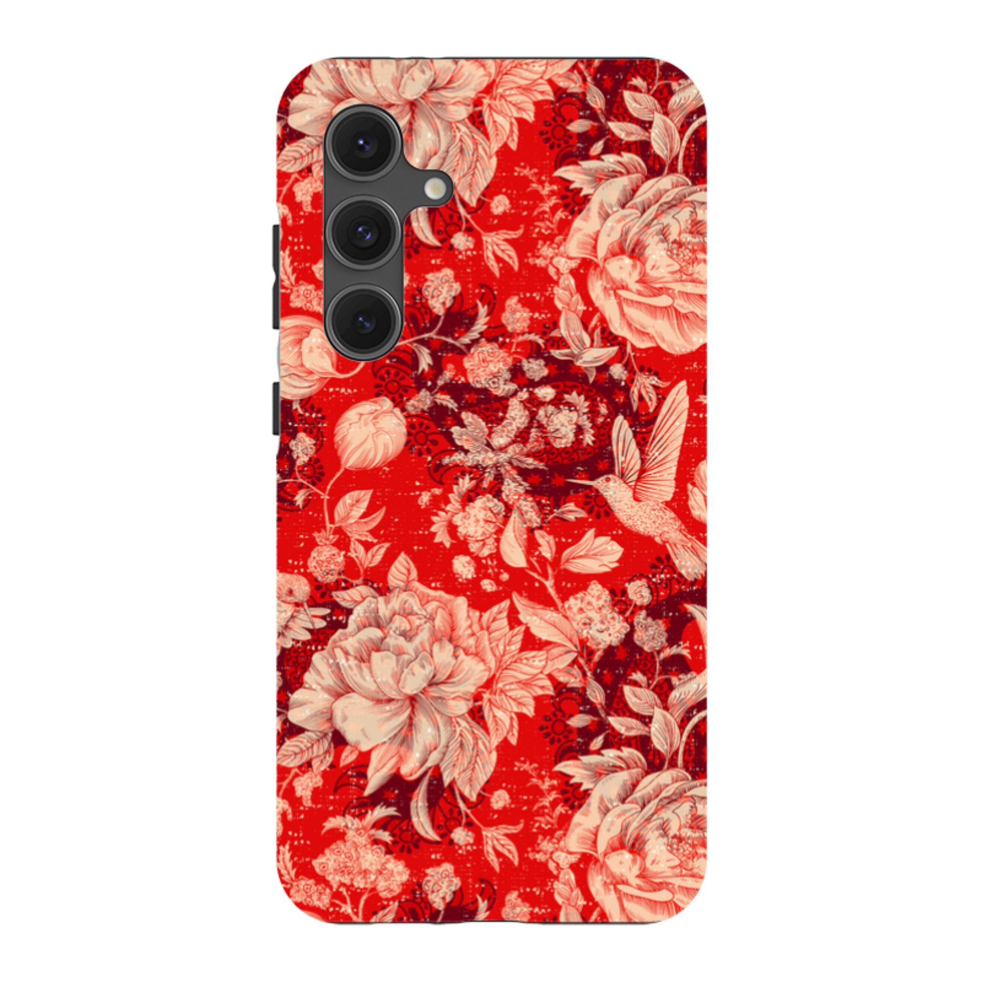 Samsung Tough Case - Red Peonies