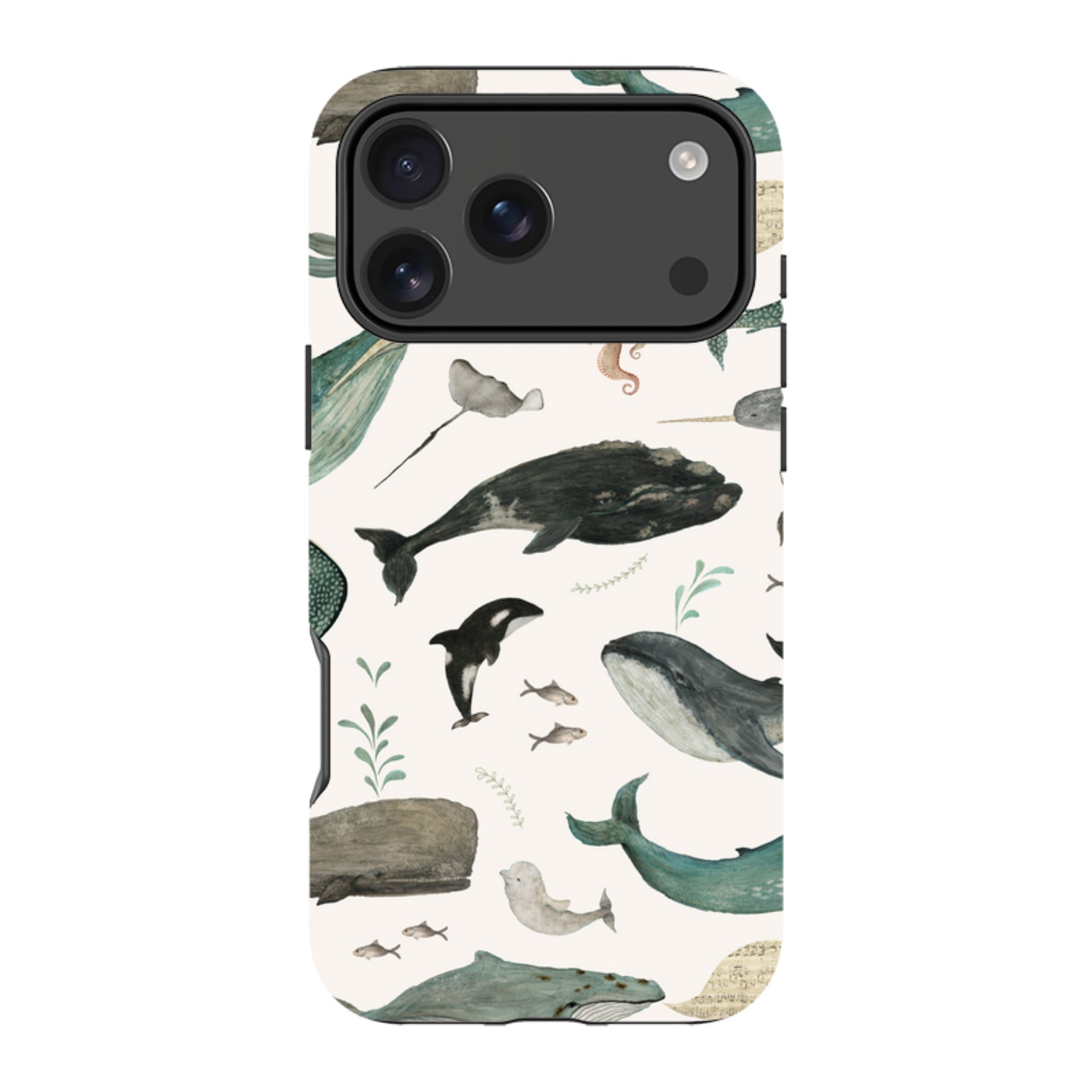 iPhone Tough Case - Whale Song By Katherine Quinn