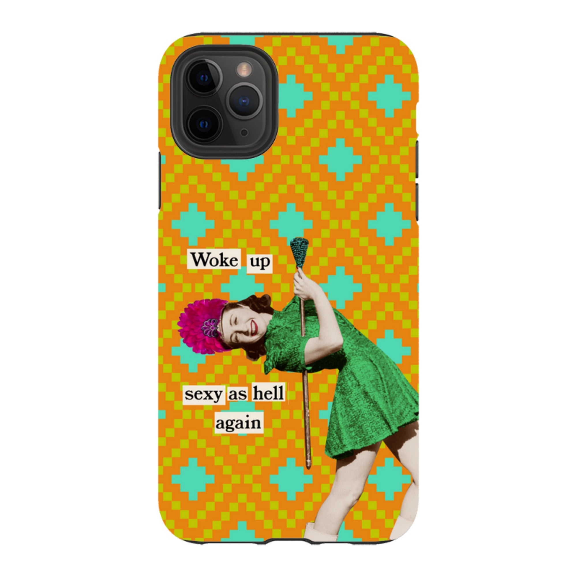 iPhone Tough Case - Woke Up By Clare Jordan