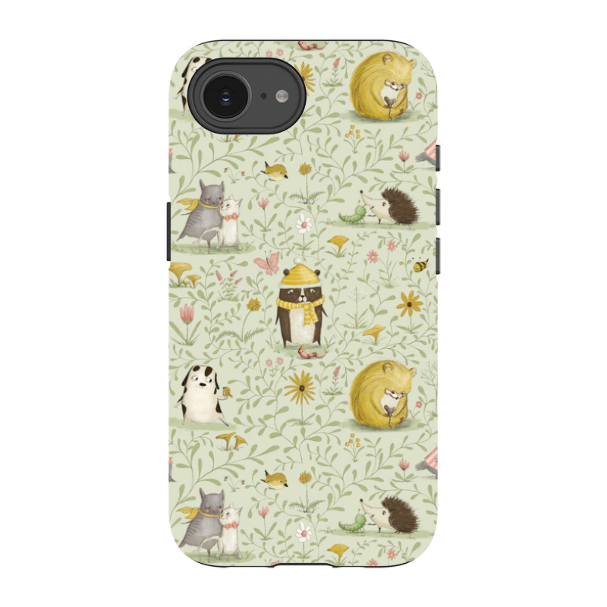 iPhone Tough Case - Animal Meetings By Maja Lindberg