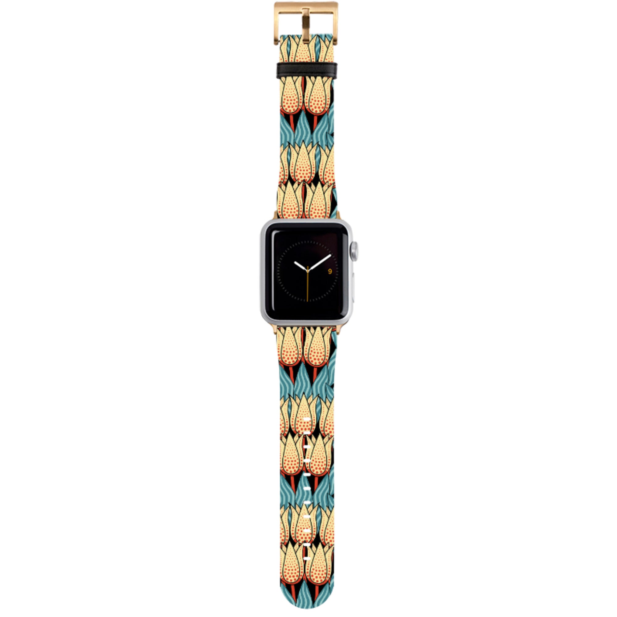 Spotty Tulip Apple Watch Strap By Cressida Bell