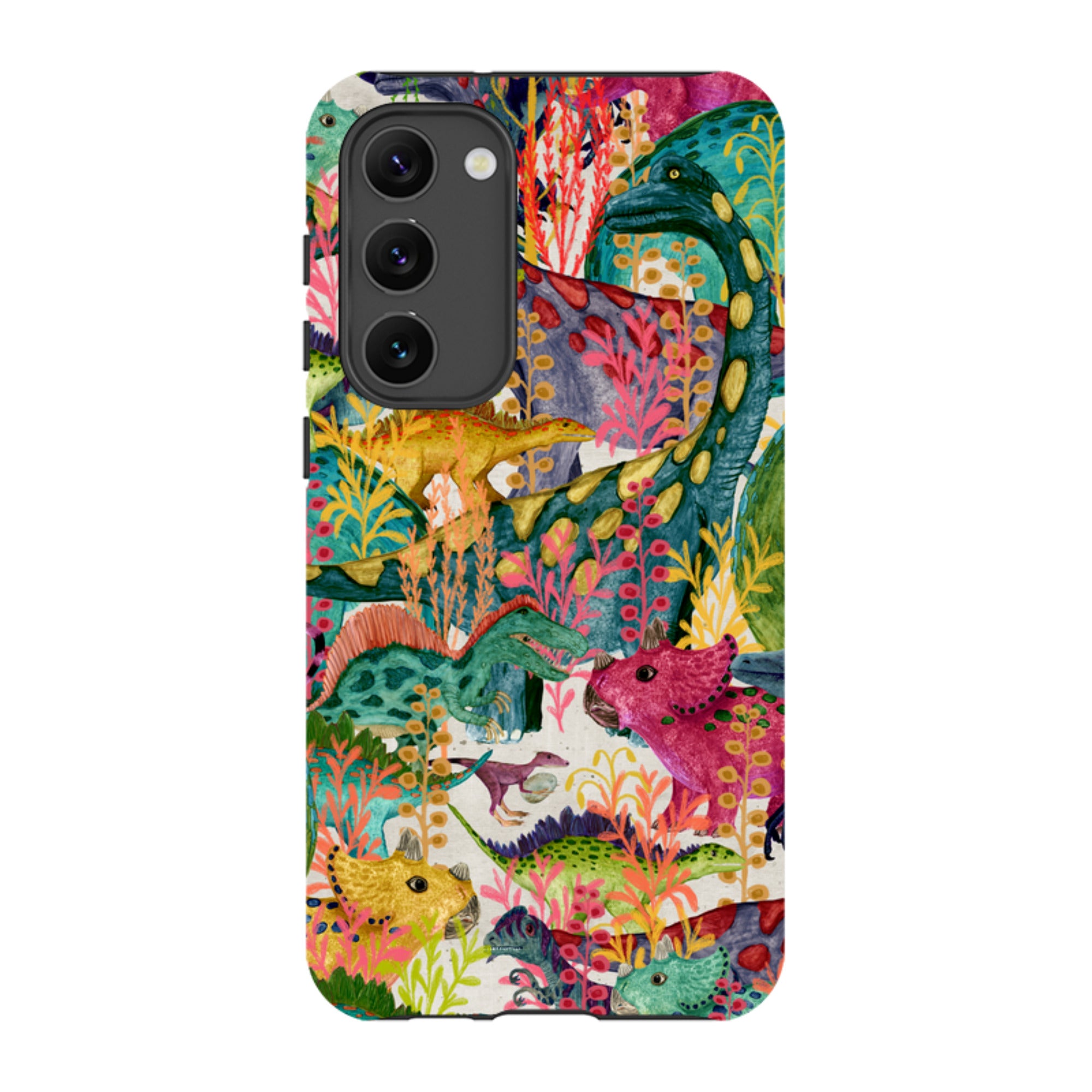 Samsung Tough Case - Dinosaur Jamboree By Katherine Quinn