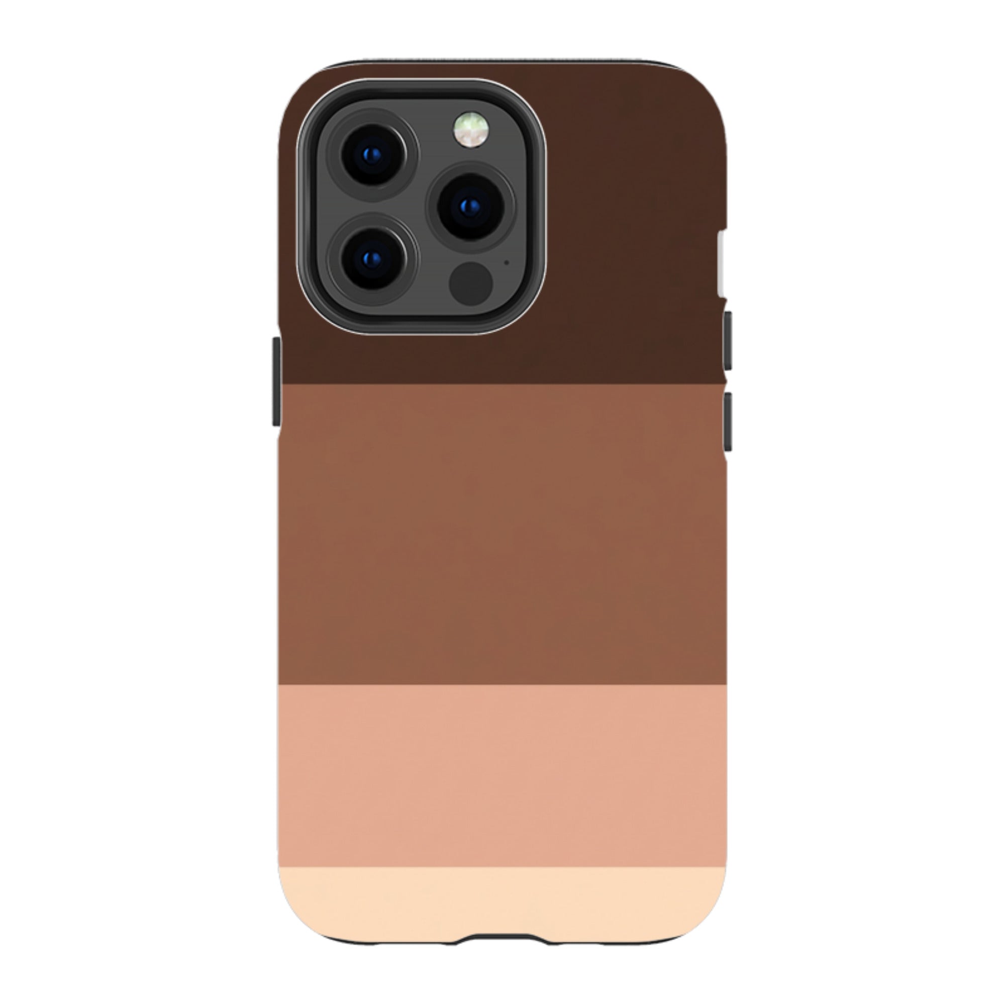 iPhone Tough Case - Brown Gradient