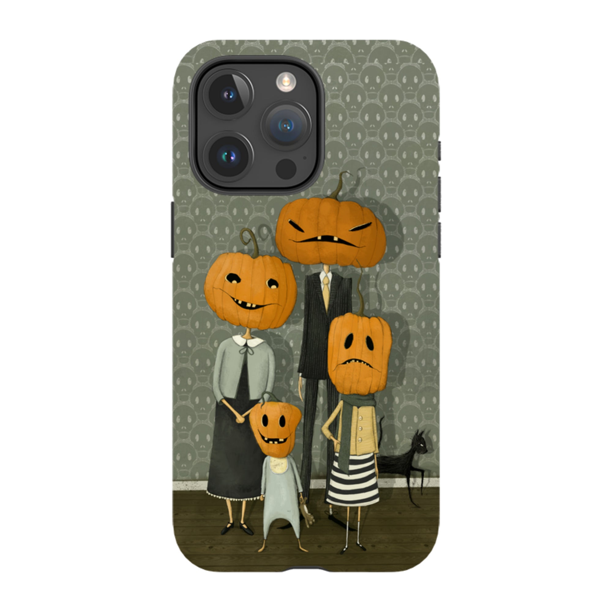 iPhone Tough Case - Pumpkin Family By Maja Lindberg