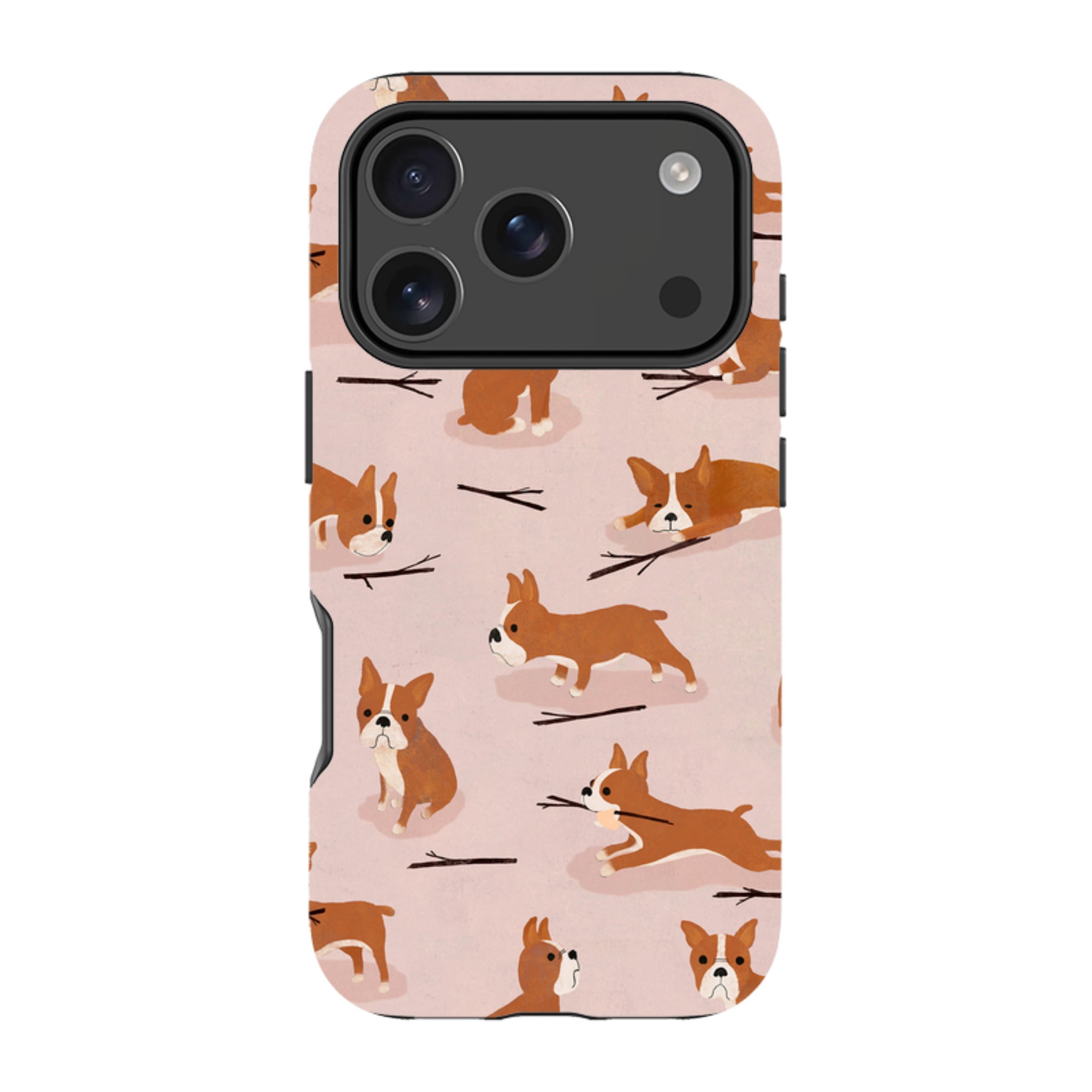 iPhone MagSafe Tough Case -  Boston Terrier By Katherine Quinn