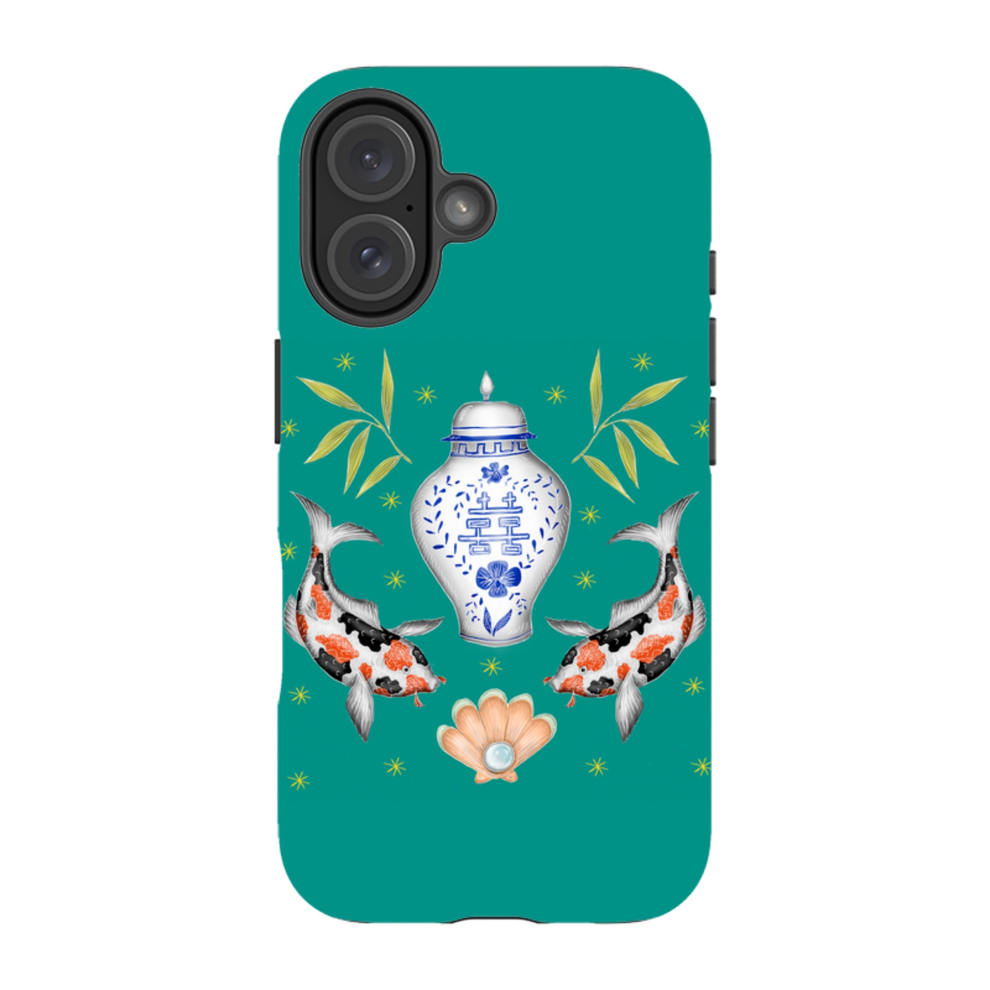 iPhone Tough Case - Koi Carp By Catherine Rowe