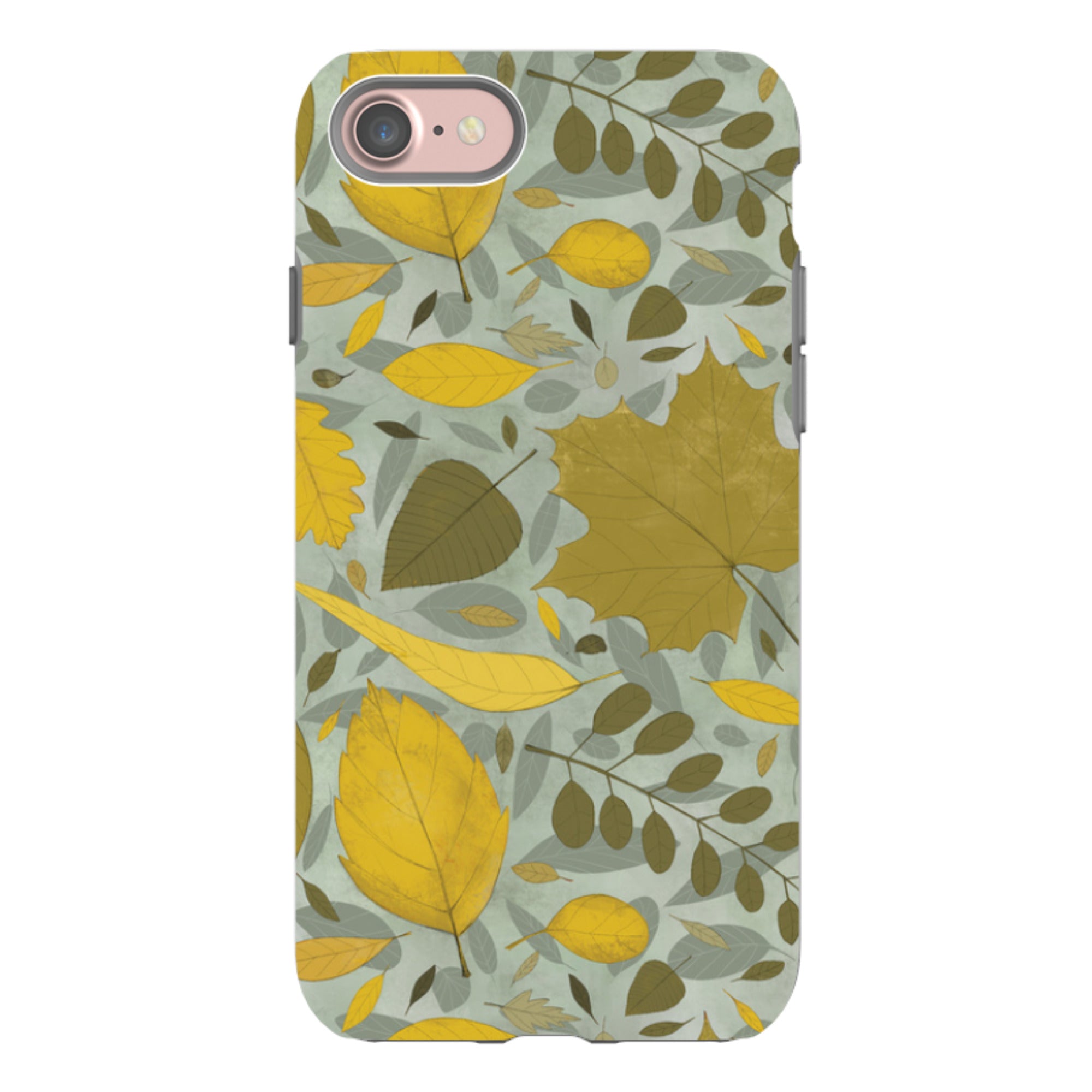 iPhone Tough Case - Fall Leaves By Maja Lindberg
