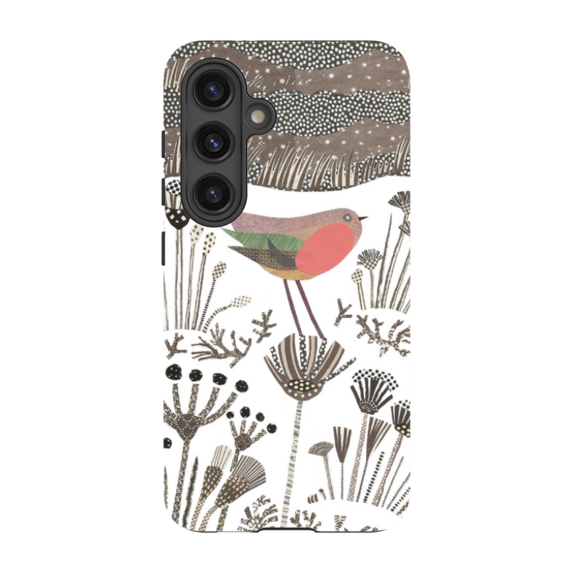 Samsung Tough Case - Robin in Snow By Jane Robbins