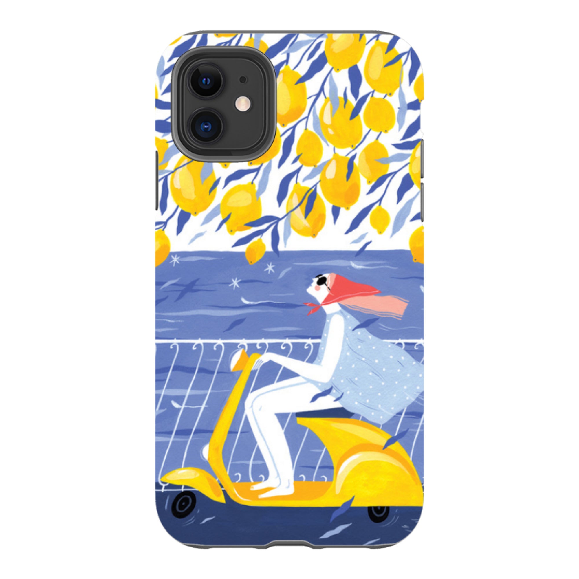 iPhone Tough Case - Amalfi Ride By Madalina Andronic