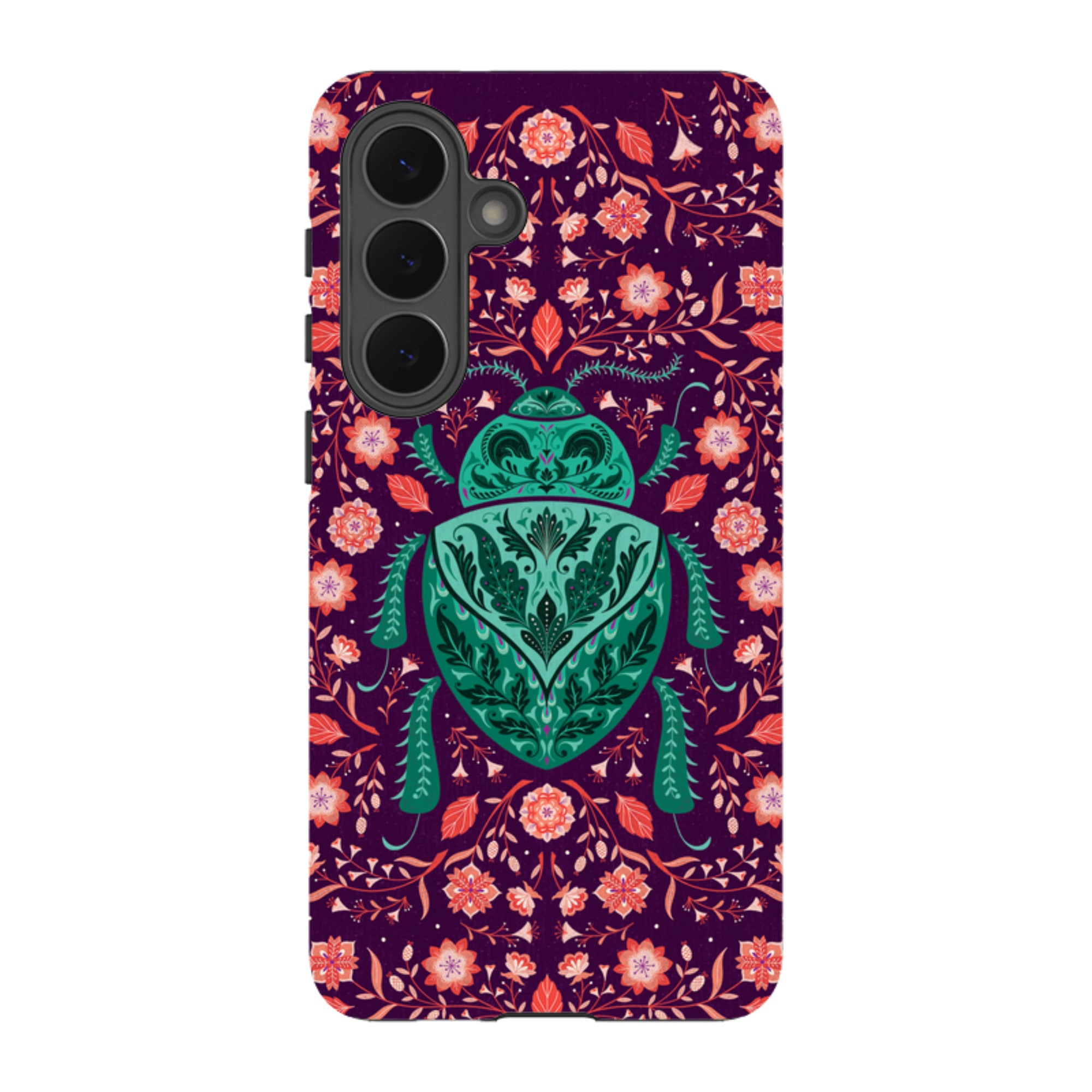 Samsung Tough Case - Beetle By Jenny Zemanek