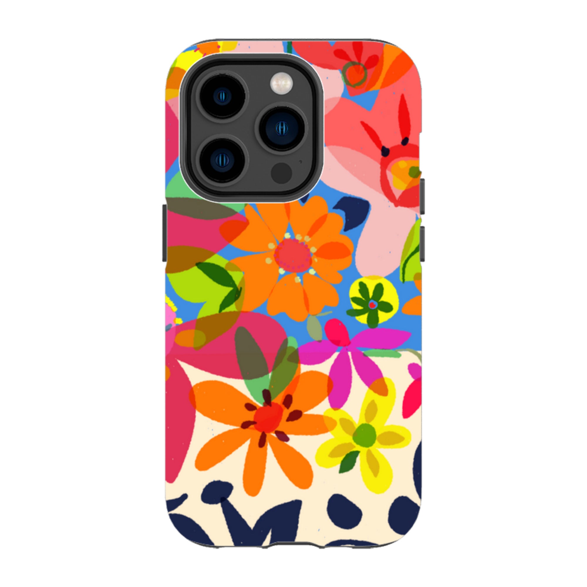 iPhone Tough Case - Beautiful Blooms By Sarah Campbell