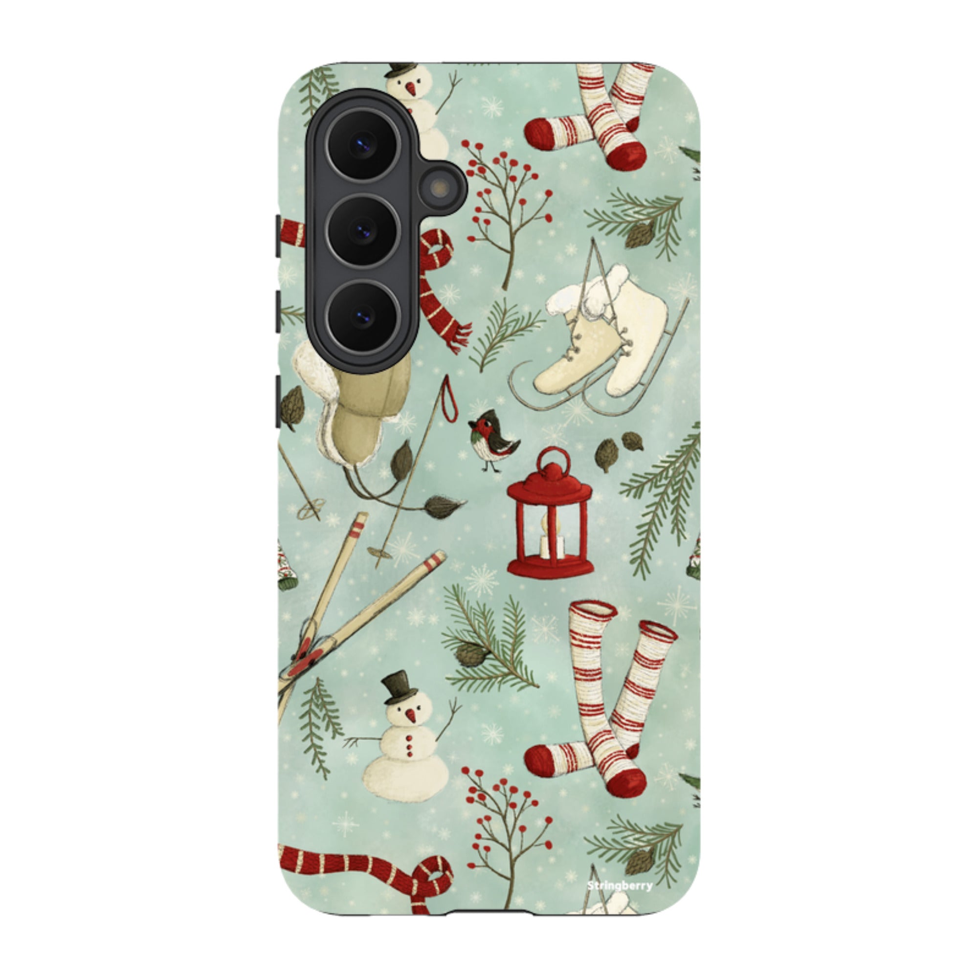 Samsung Tough Case - Winter Pattern By Maja Lindberg