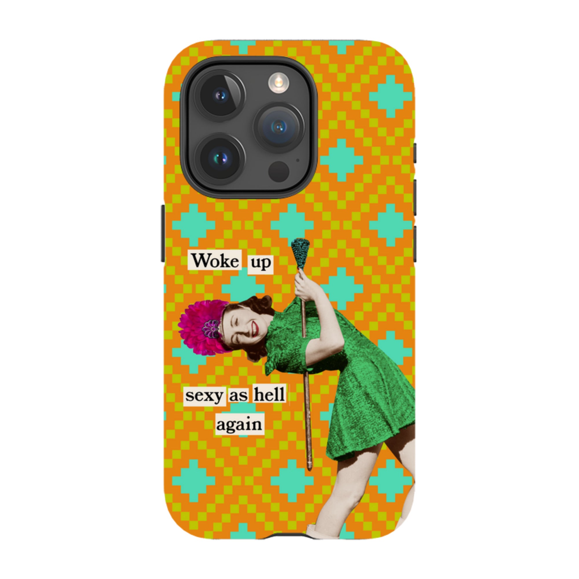 iPhone Tough Case - Woke Up By Clare Jordan