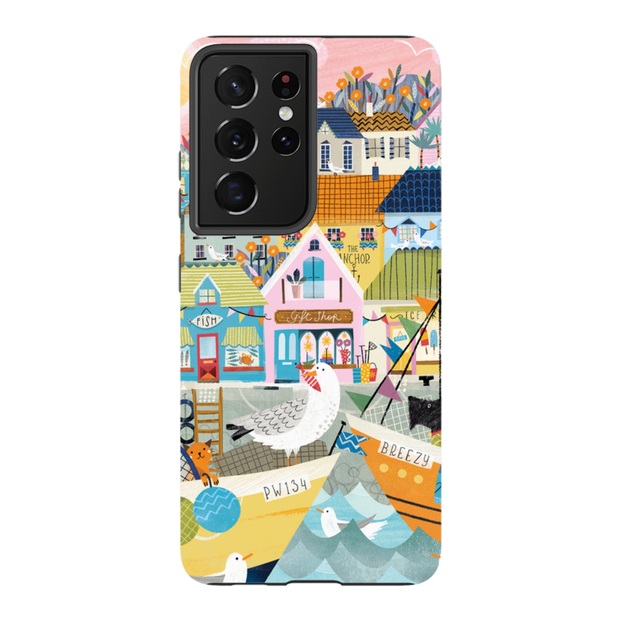 Samsung Tough  Case - Harbour 1 By Ali Brookes