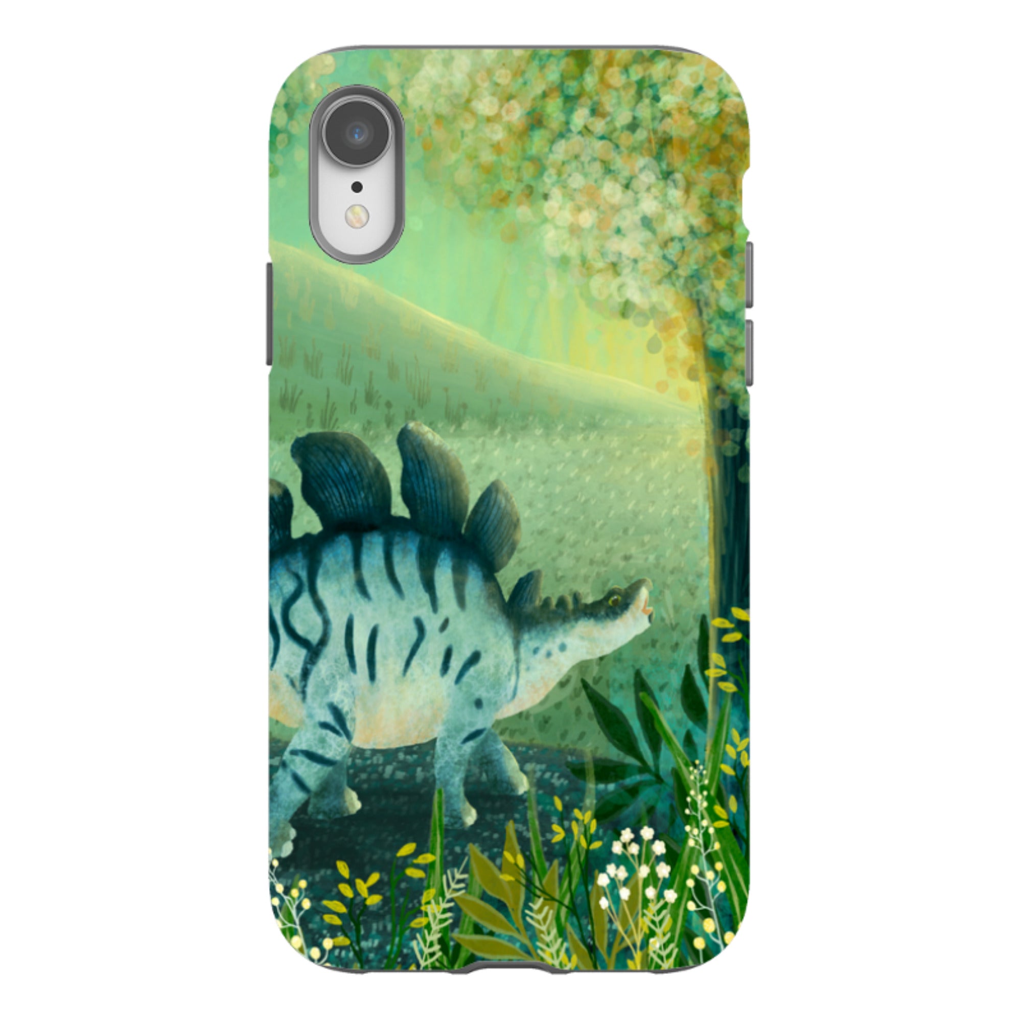 iPhone Tough Case - Dino Park By Katherine Quinn