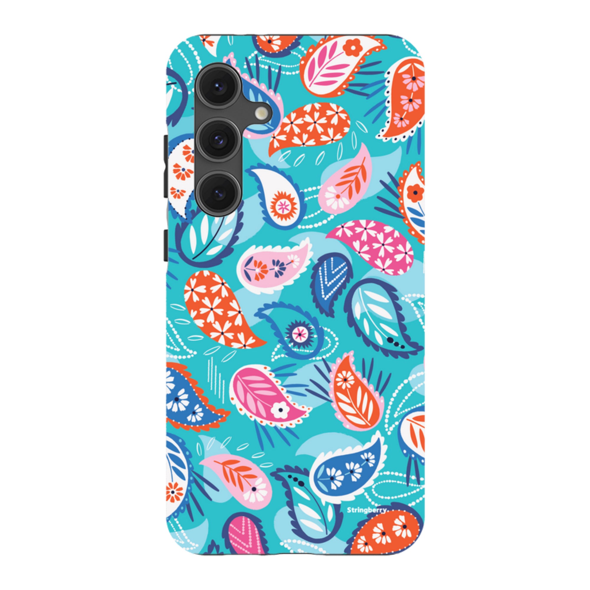 Samsung Tough Case - Paisley Blue By Ali Brookes