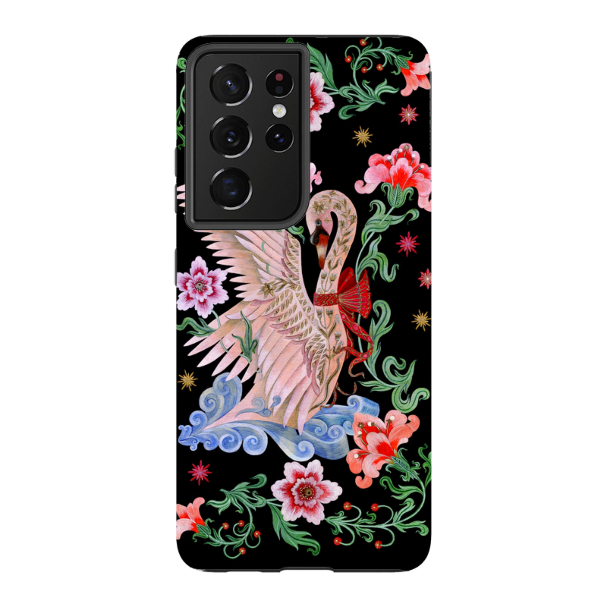 Samsung Tough  Case - Seven Swans A Swimming By Maria Matos