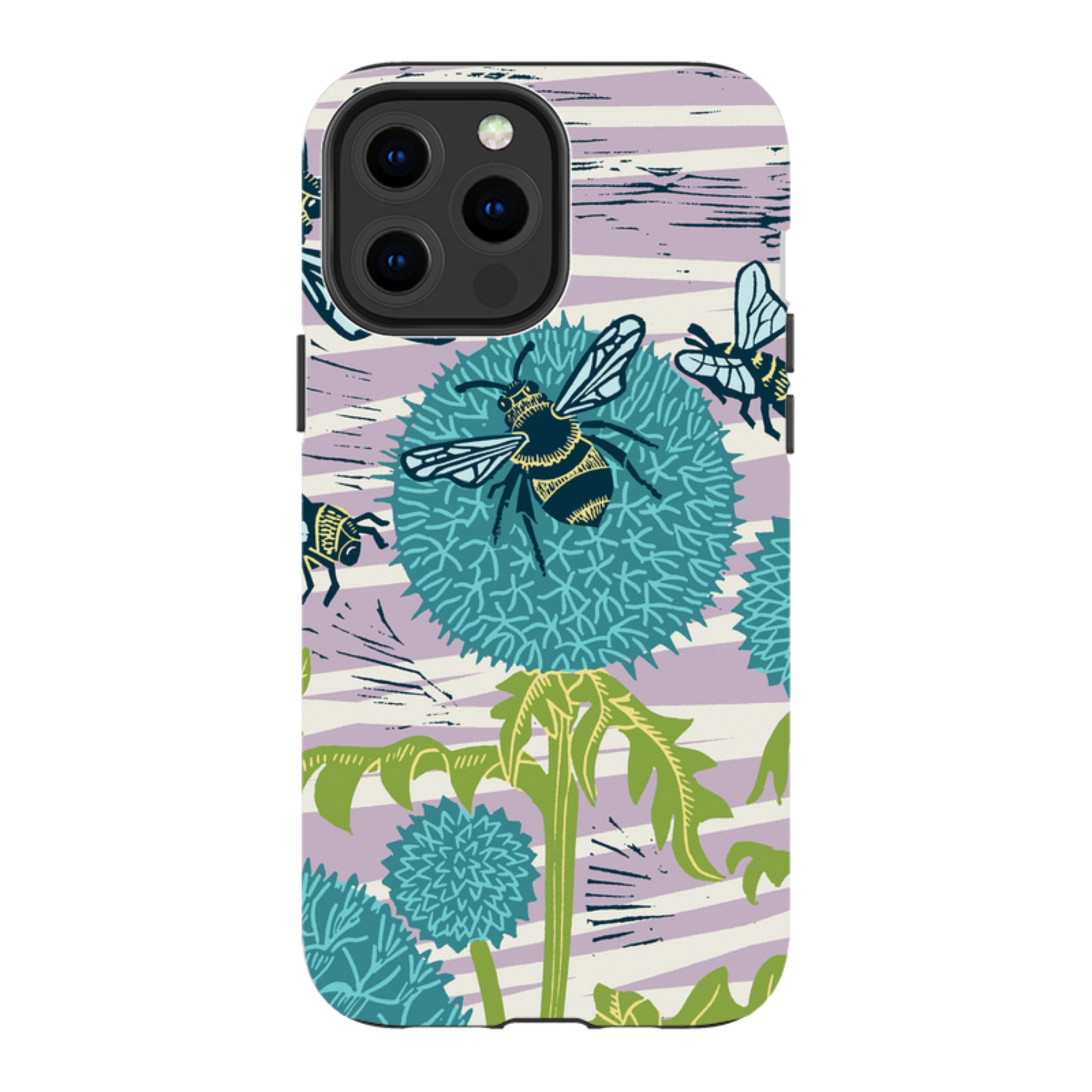 iPhone Tough Case - Pollinating Bees By Kate Heiss