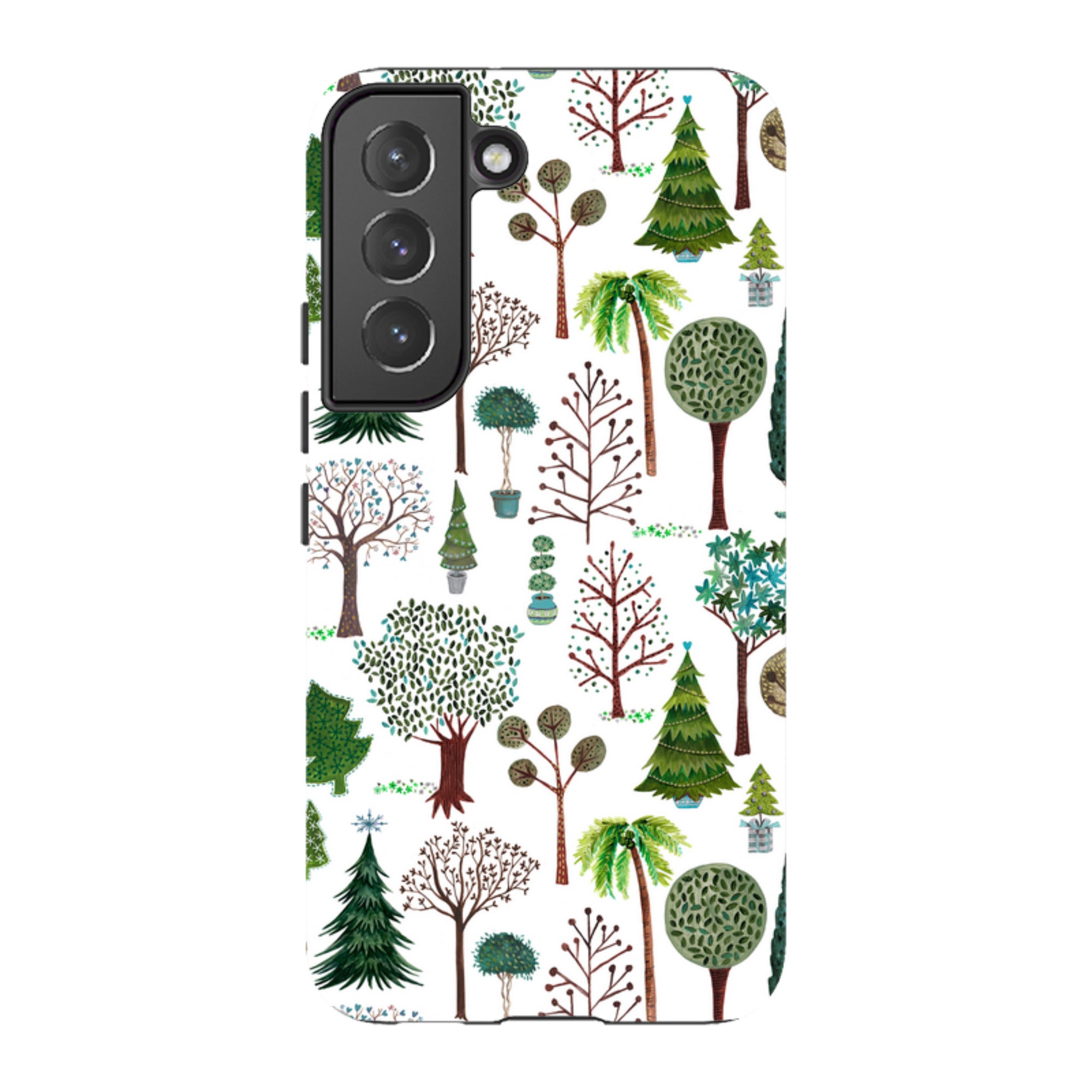 Samsung Tough Case - Xmas Trees By Caroline Bonne Muller