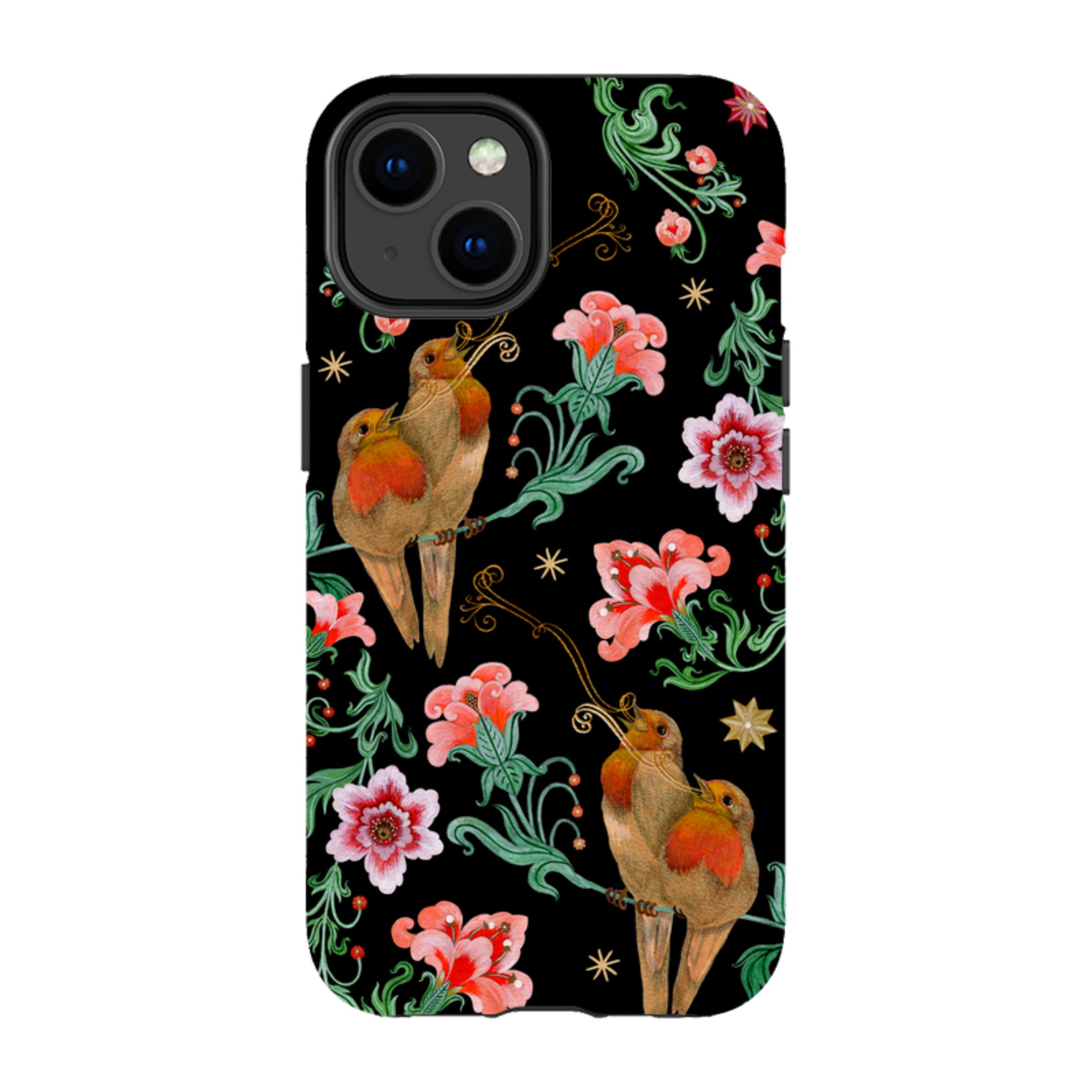 iPhone MagSafe Tough Case - Four Calling Birds By Maria Matos