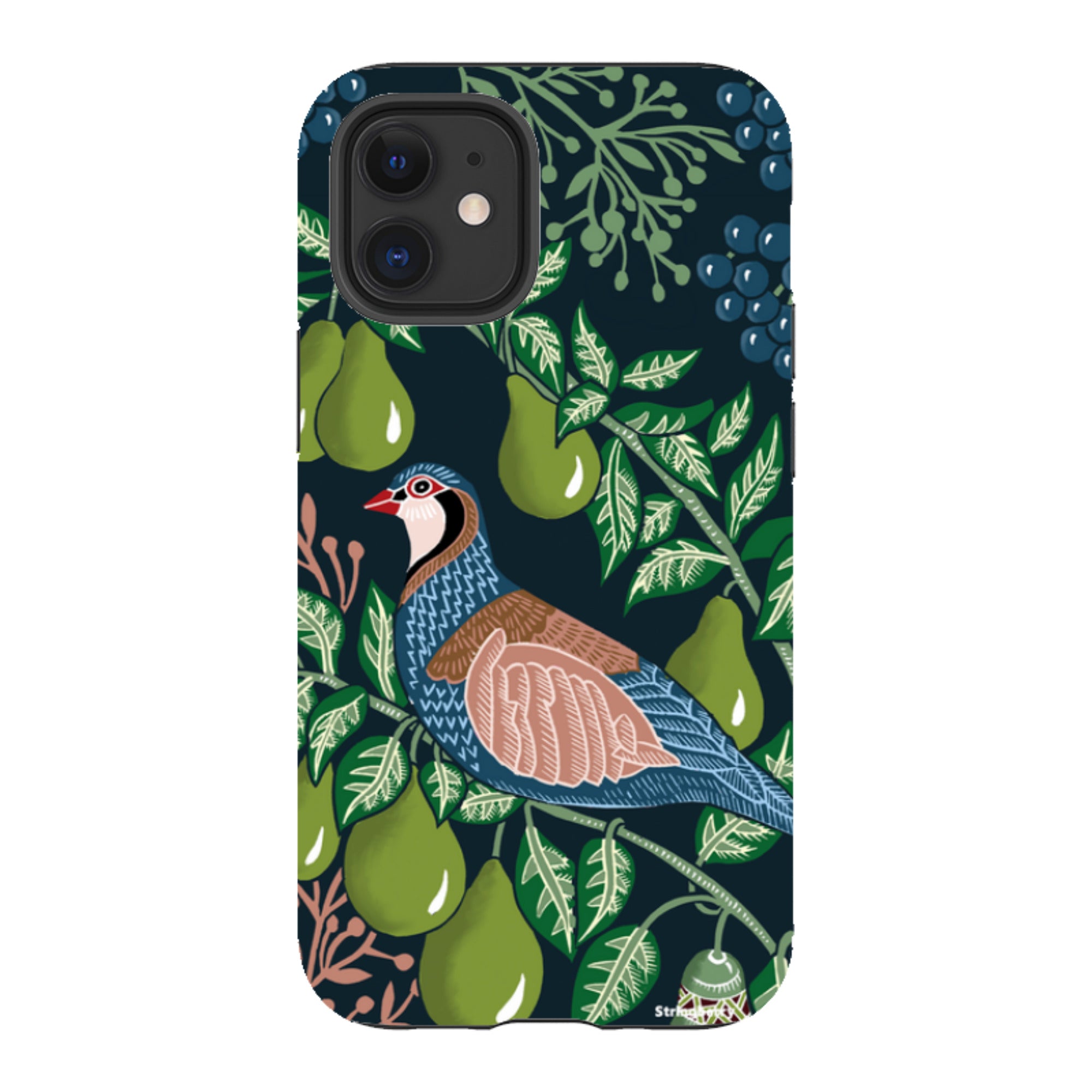 iPhone Tough Case - Partridge In Pear Tree By Kate Heiss