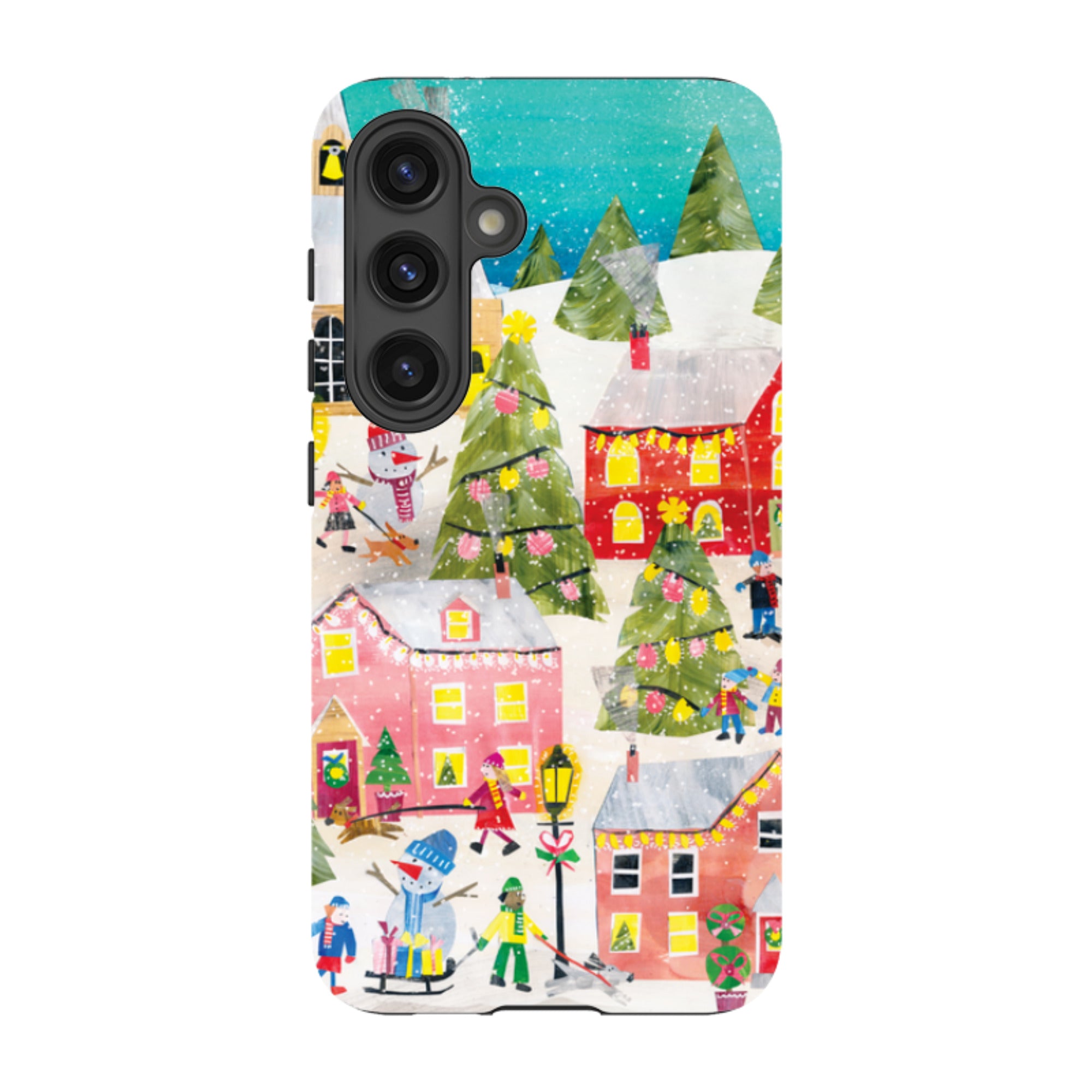 Samsung Tough Case - Winter Village By Tracey English