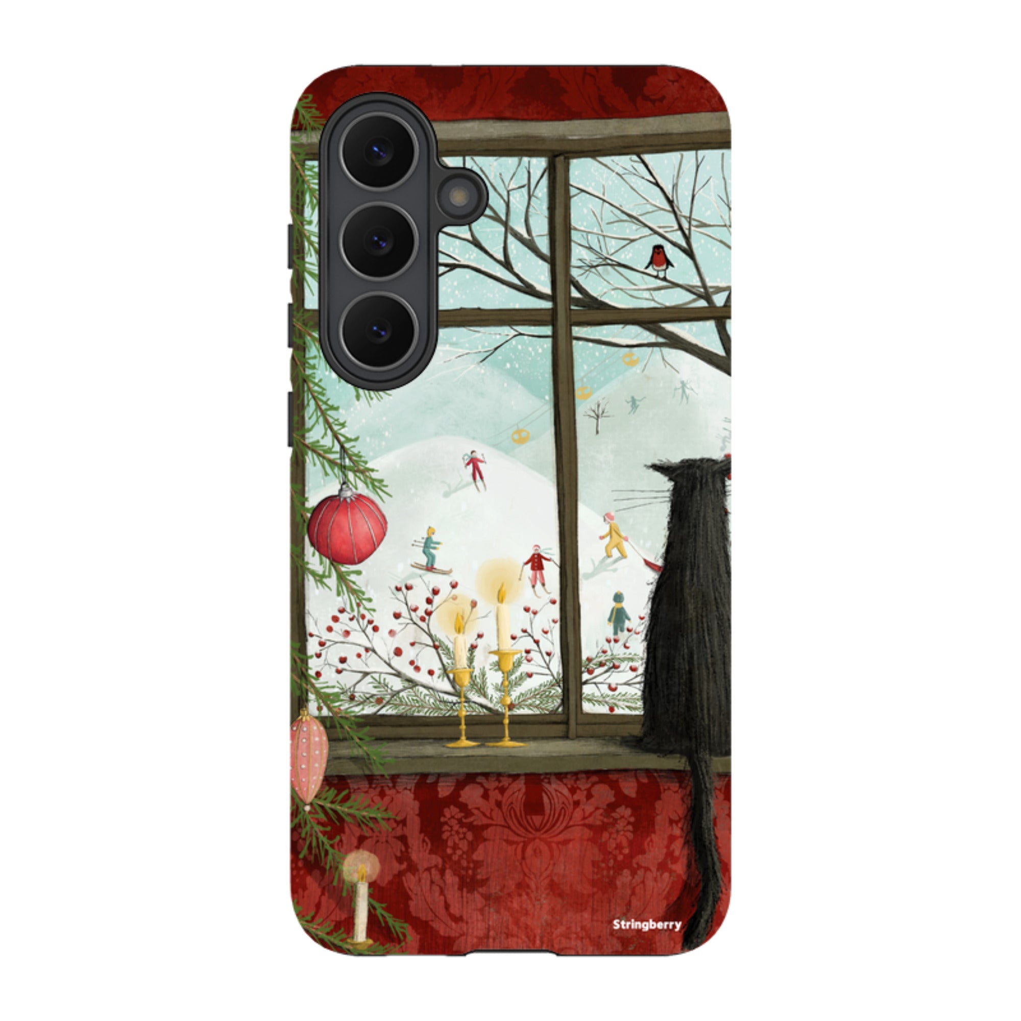 Samsung Tough Case - Christmas Window By Maja Lindberg