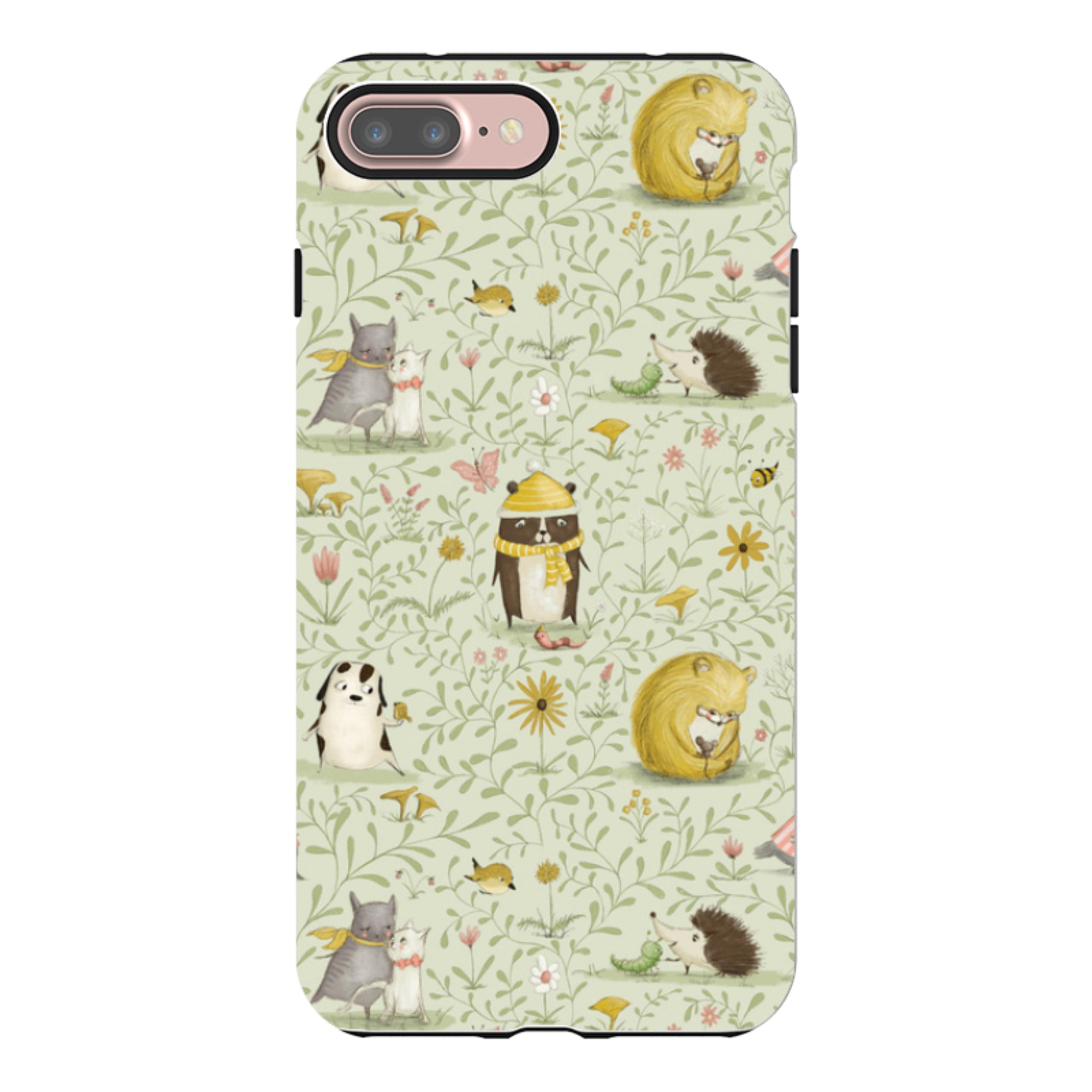 iPhone Tough Case - Animal Meetings By Maja Lindberg