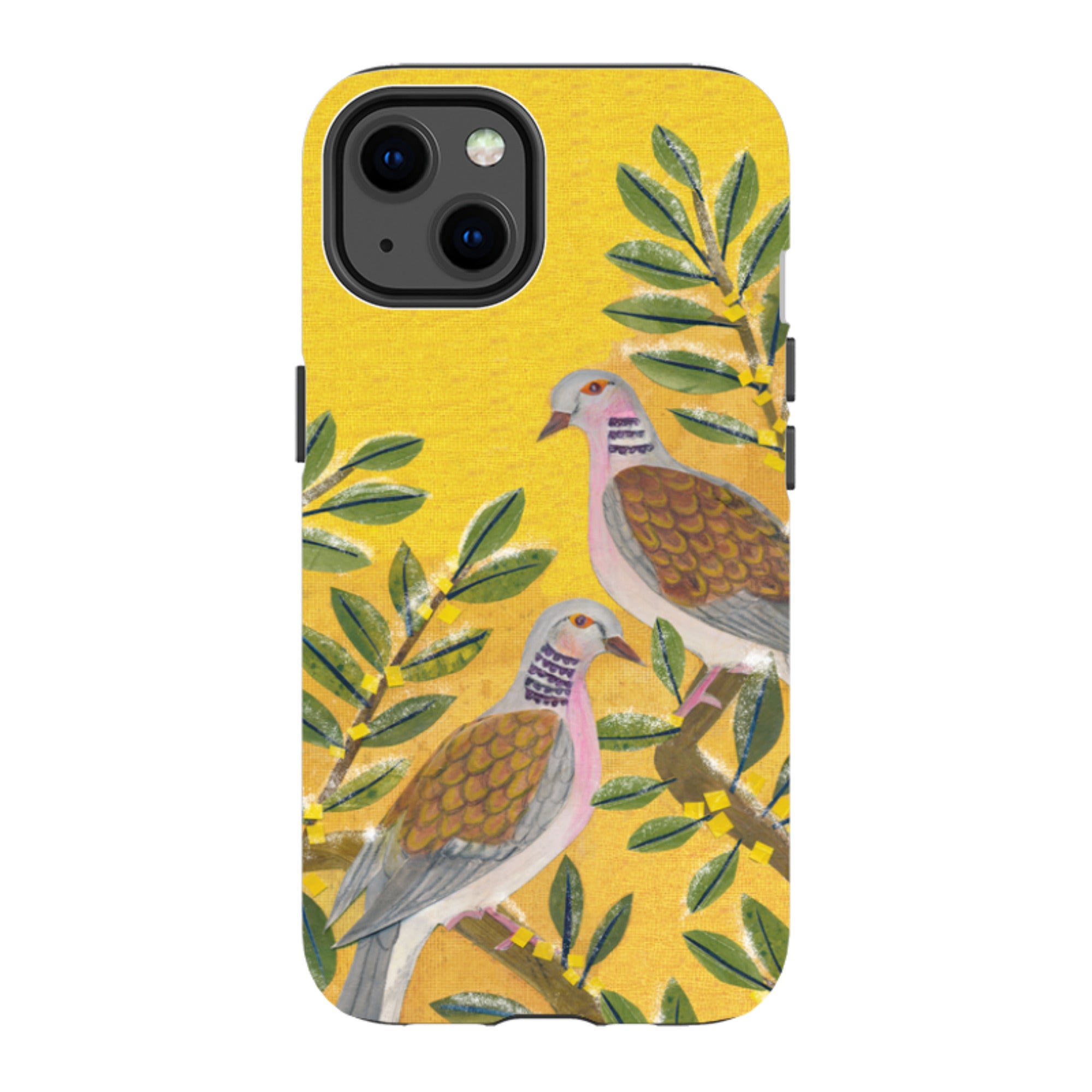 iPhone MagSafe Tough Case - Two Turtle Doves By Tracey English