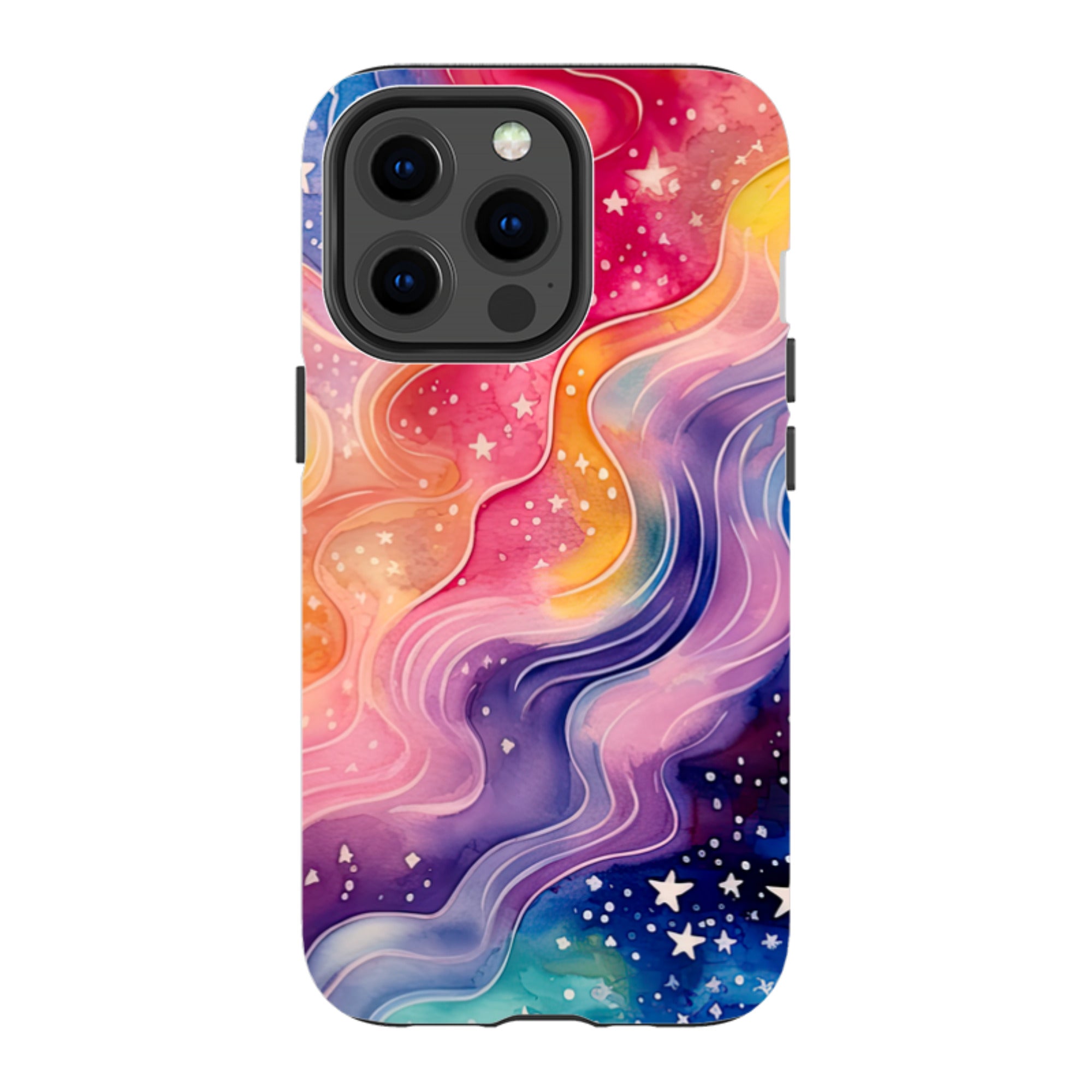iPhone MagSafe Tough Case - Rainbow Stars V