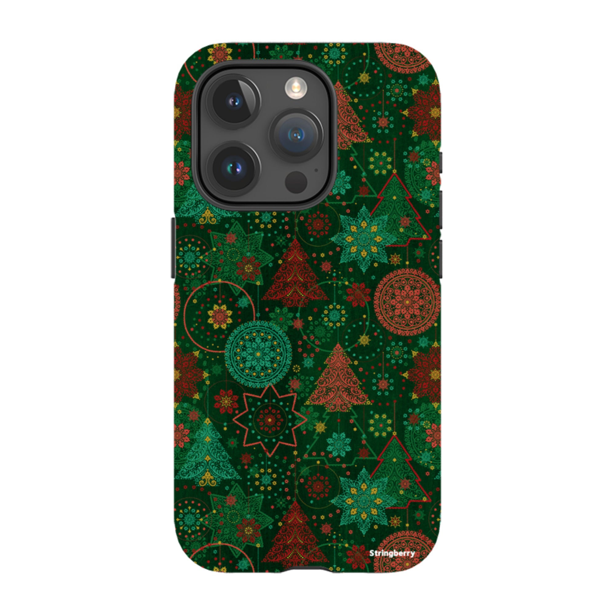 iPhone Tough Case - Christmas Forest By Natalie Pedetti Prack