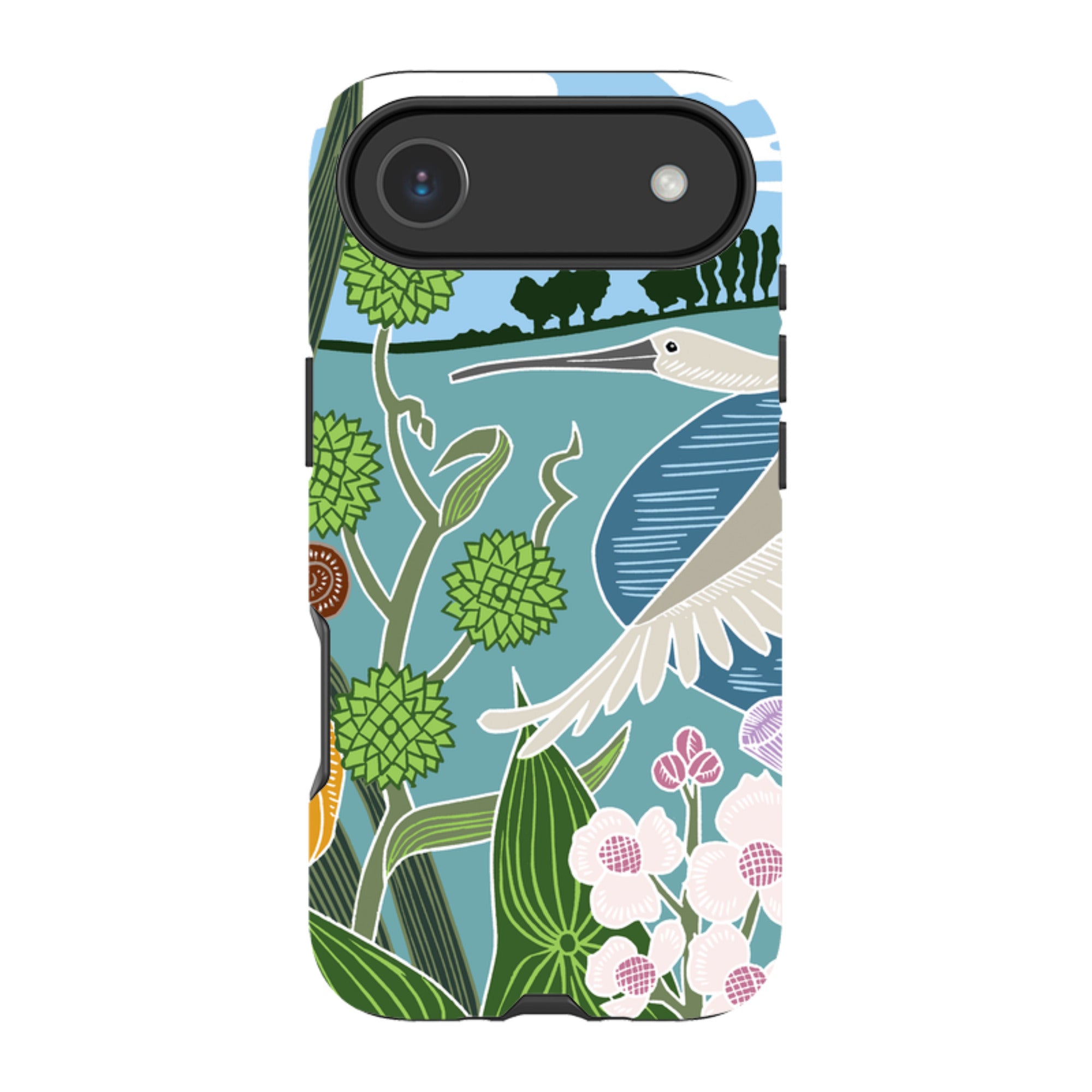 iPhone Tough Case - Spoonbill By Kate Heiss