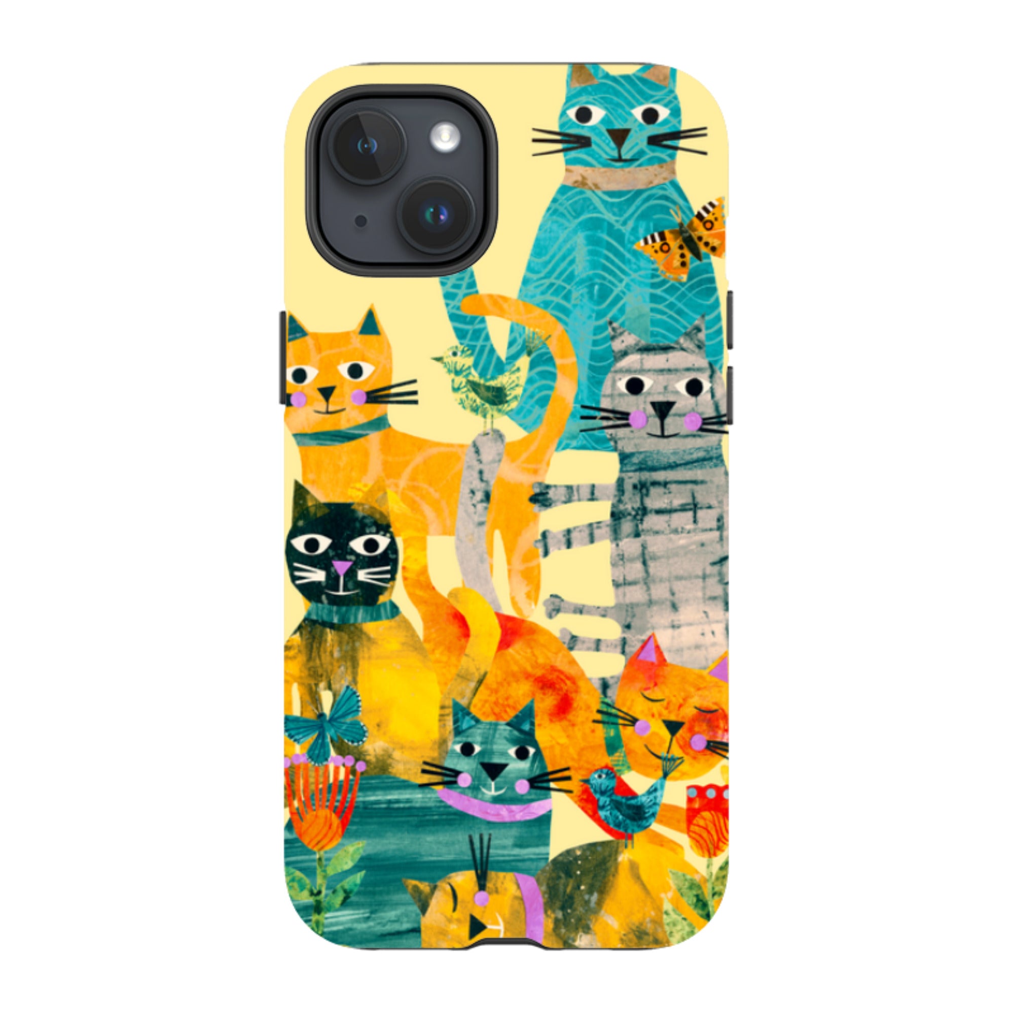iPhone Case - Cat Party III By Tracey English