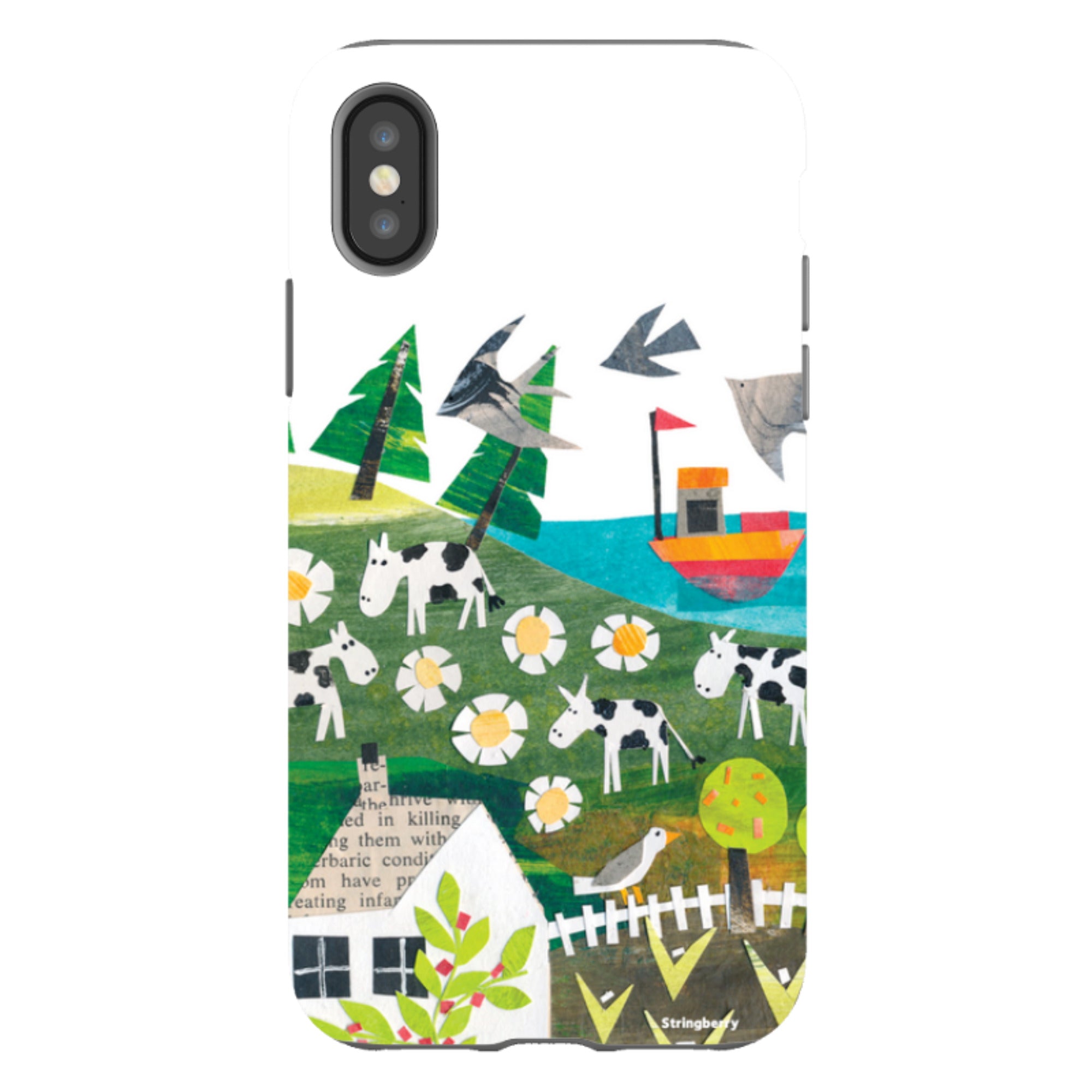iPhone Tough Case - Countryscape VII By Tracey English