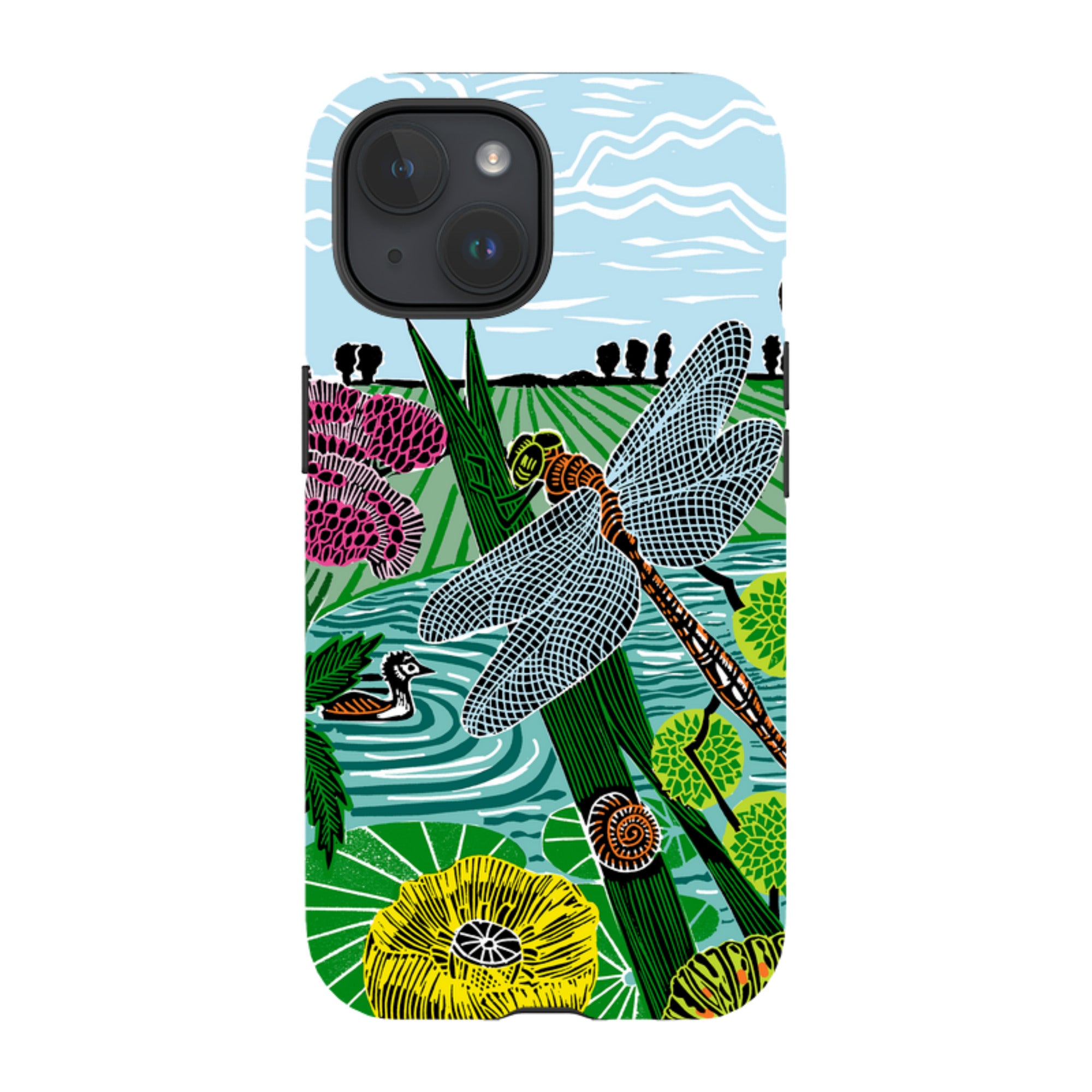 iPhone Tough Case - Pond By Kate Heiss